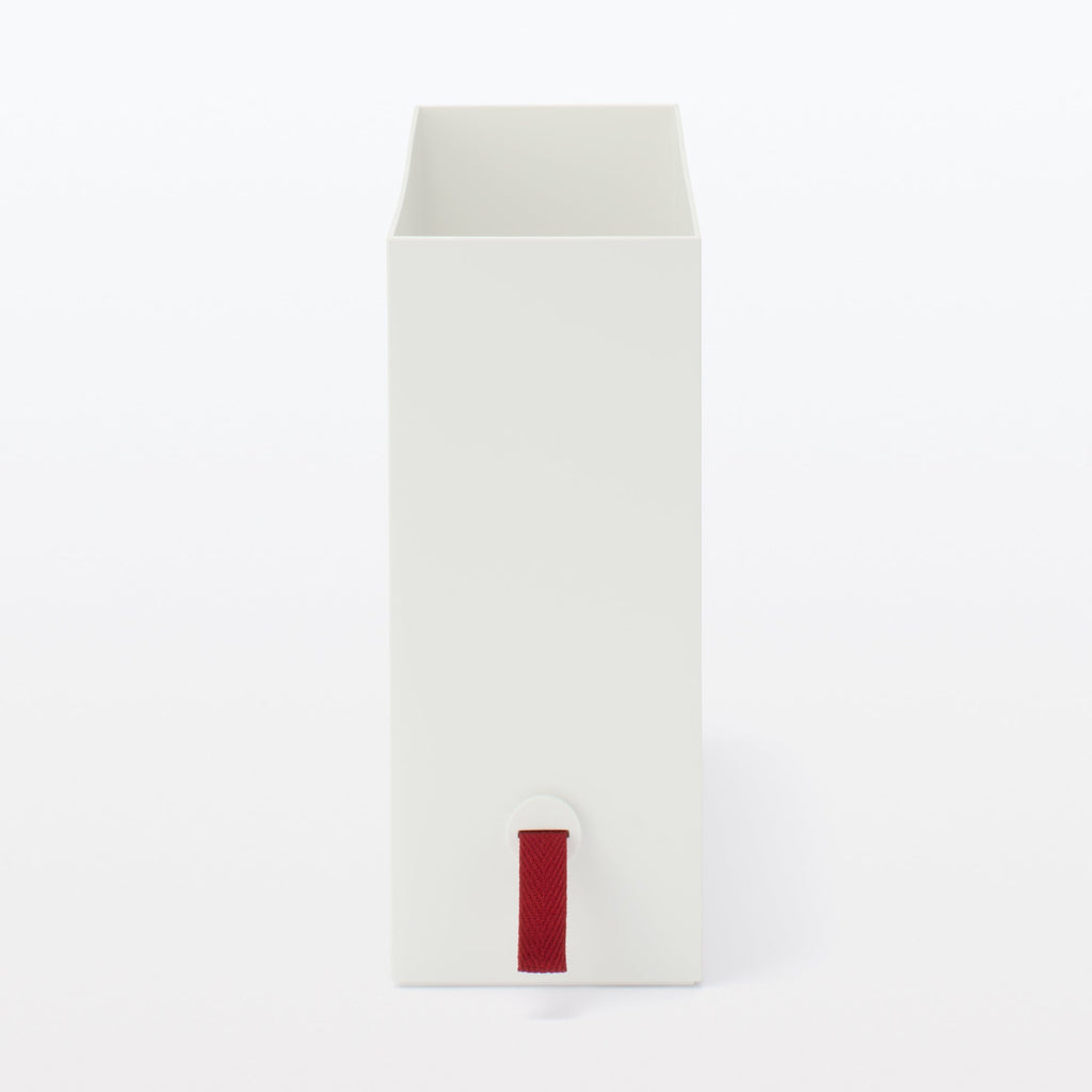 Polypropylene File Box Handle - Burgundy 3 Pack