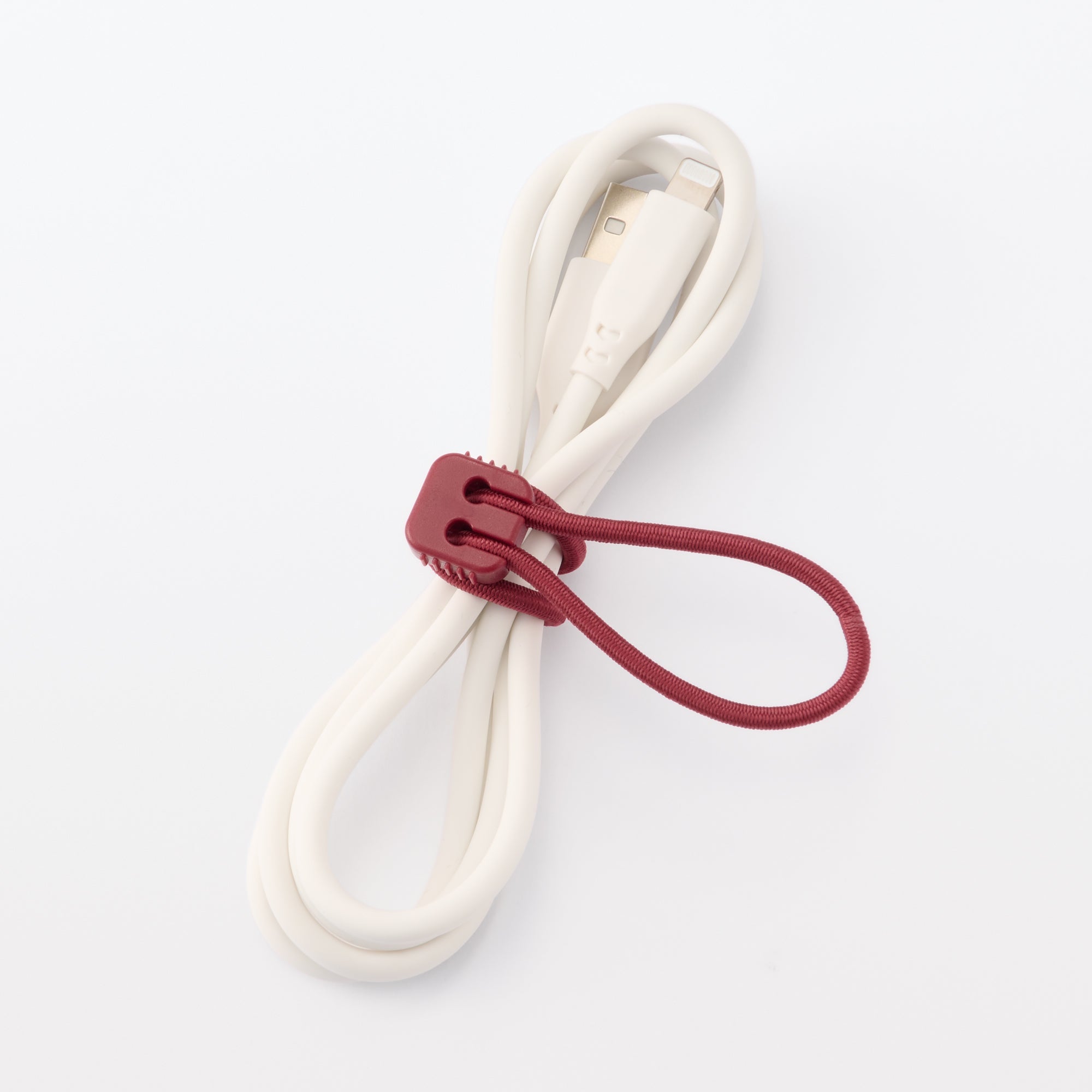 Rubber Tie-Down Strap 3 Pack - Red, Beige, Green