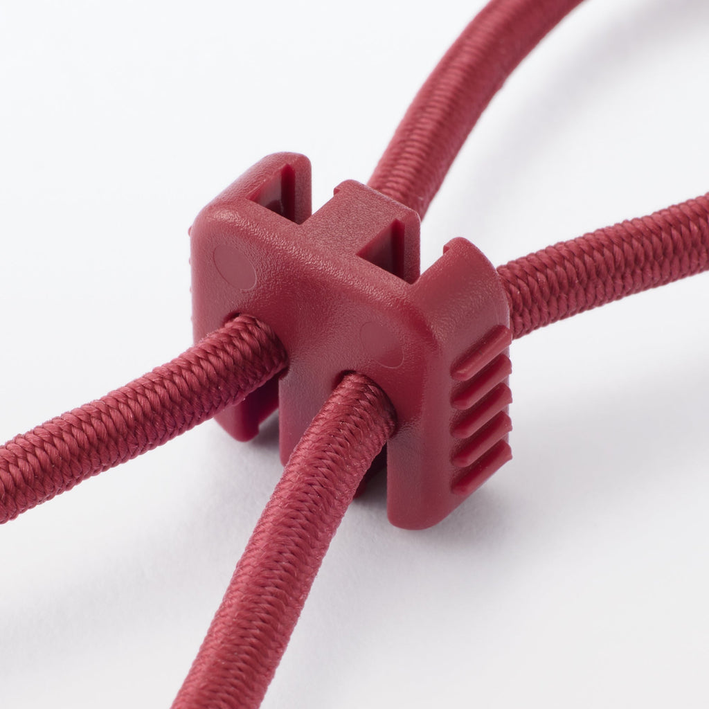 Rubber Tie-Down Strap 3 Pack - Red, Beige, Green