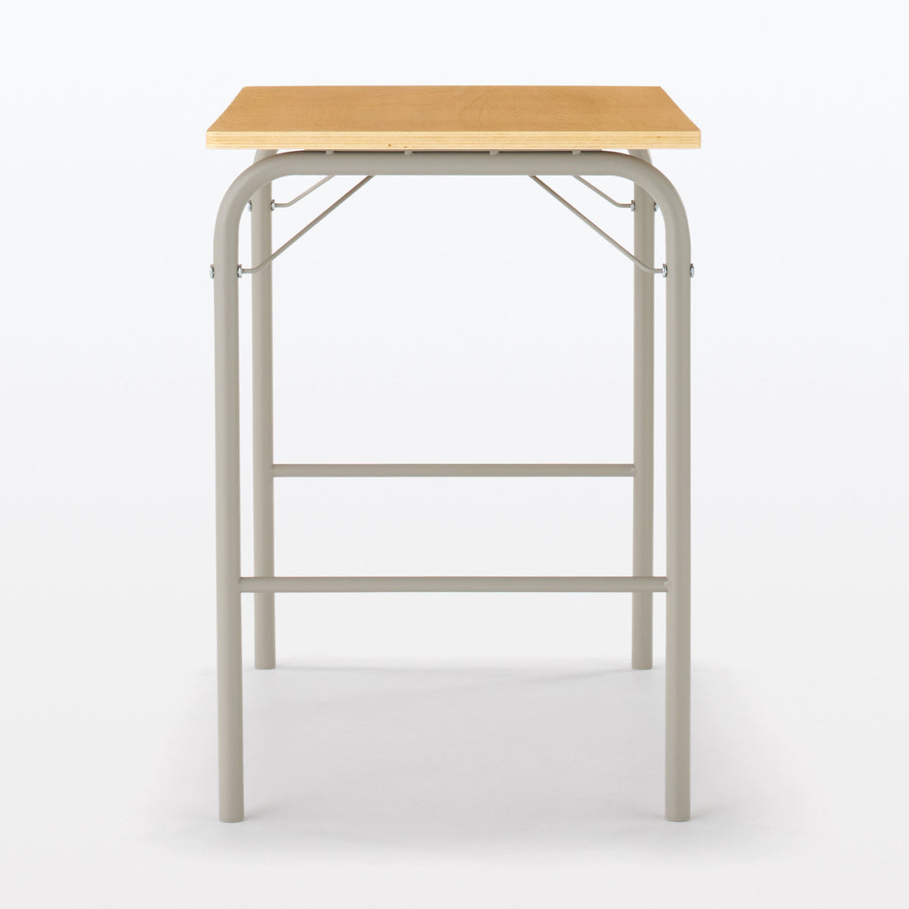 Steel Pipe Table - Warm Gray
