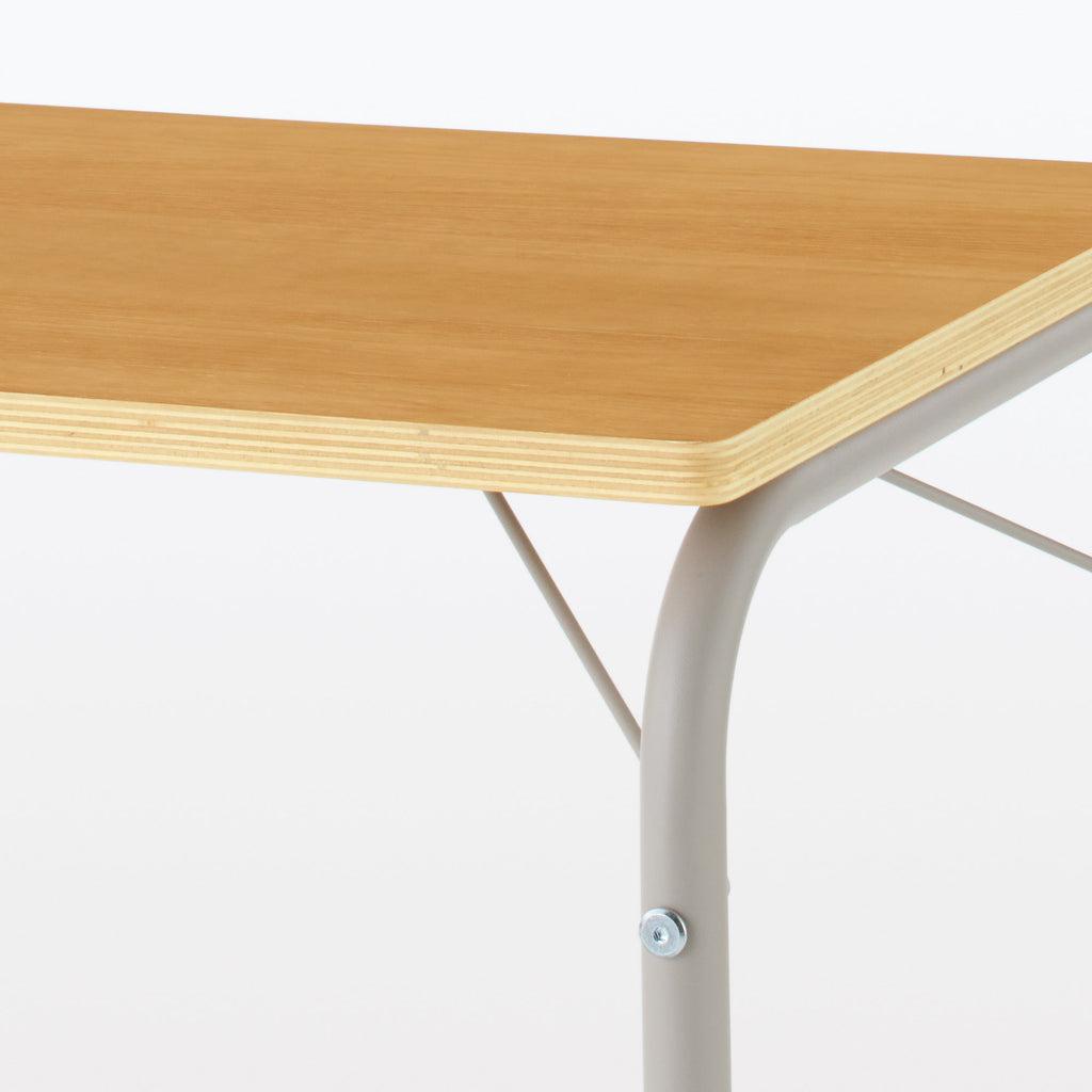 Steel Pipe Table - Warm Gray