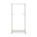 Steel Pipe Clothes Rack - Warm Gray