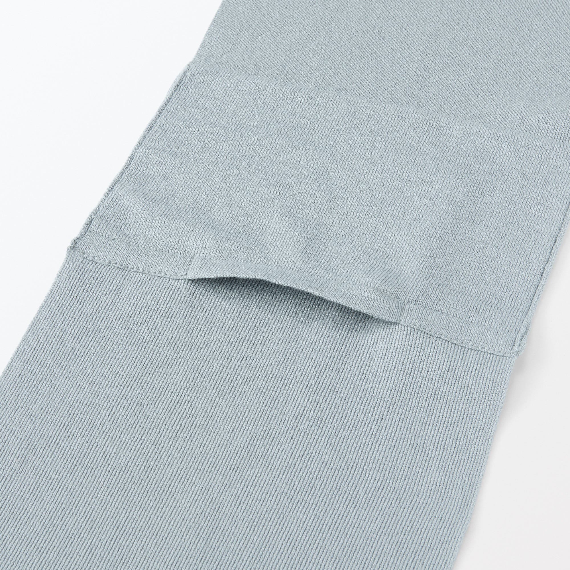 Cotton Silk Scarf with Pocket