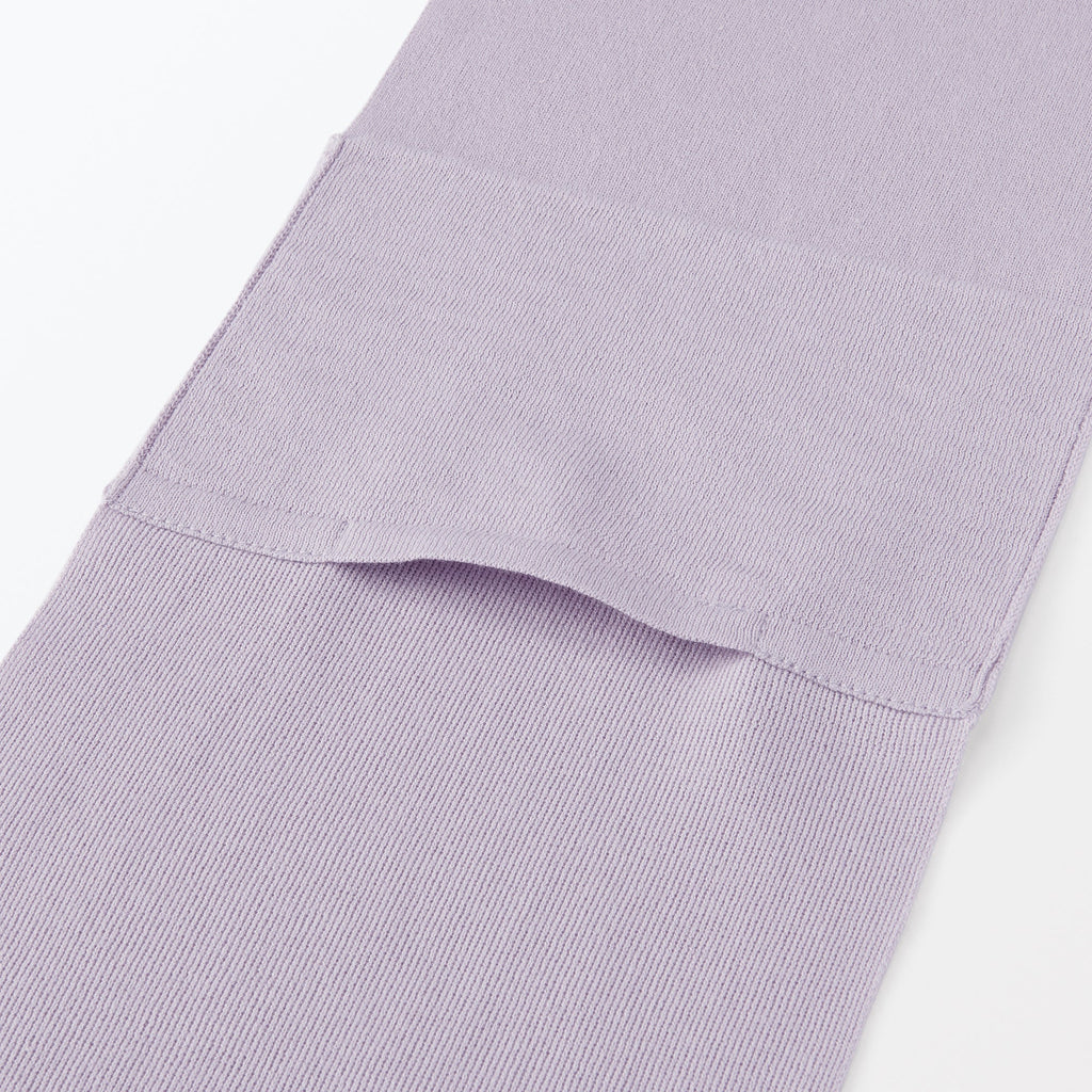 Cotton Silk Scarf with Pocket