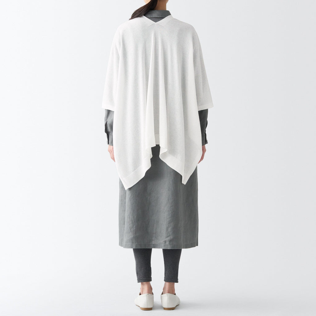 High-Twist Cotton Buttoned Bolero