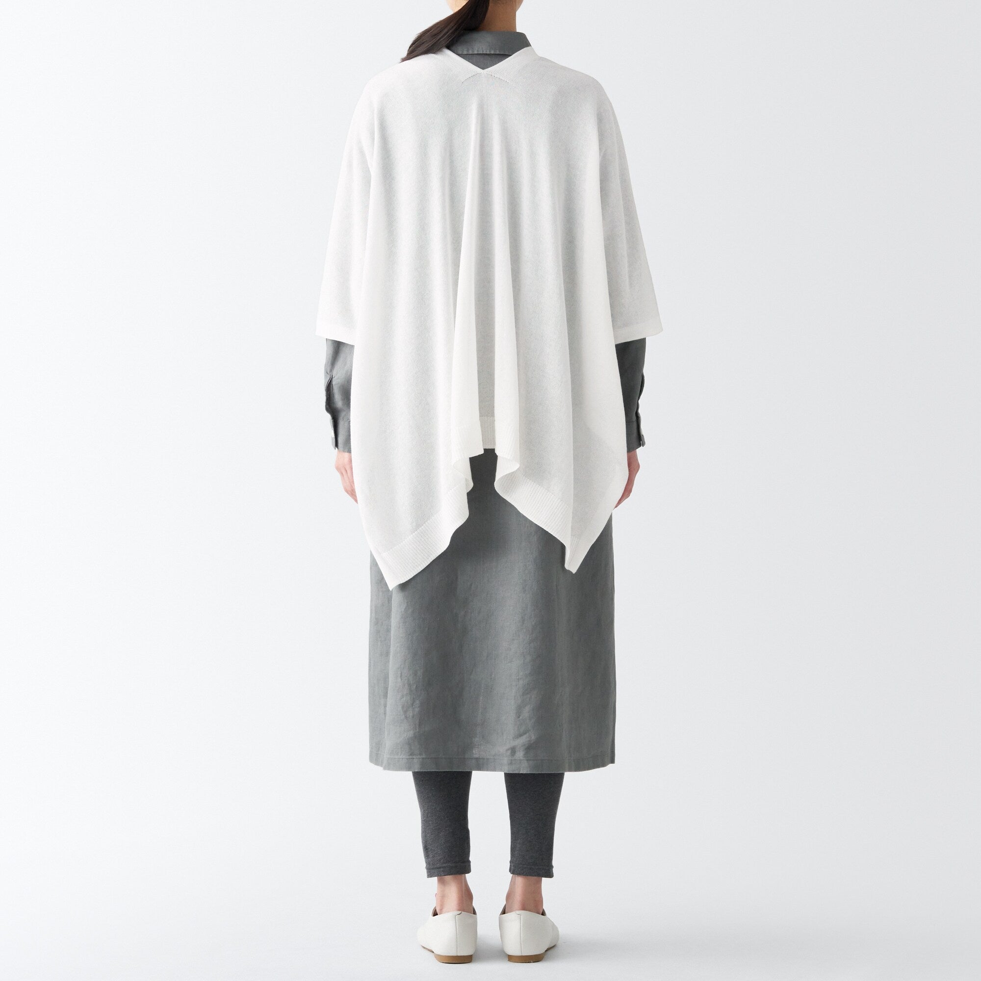 High-Twist Cotton Buttoned Bolero