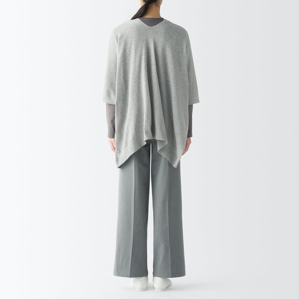 High-Twist Cotton Buttoned Bolero