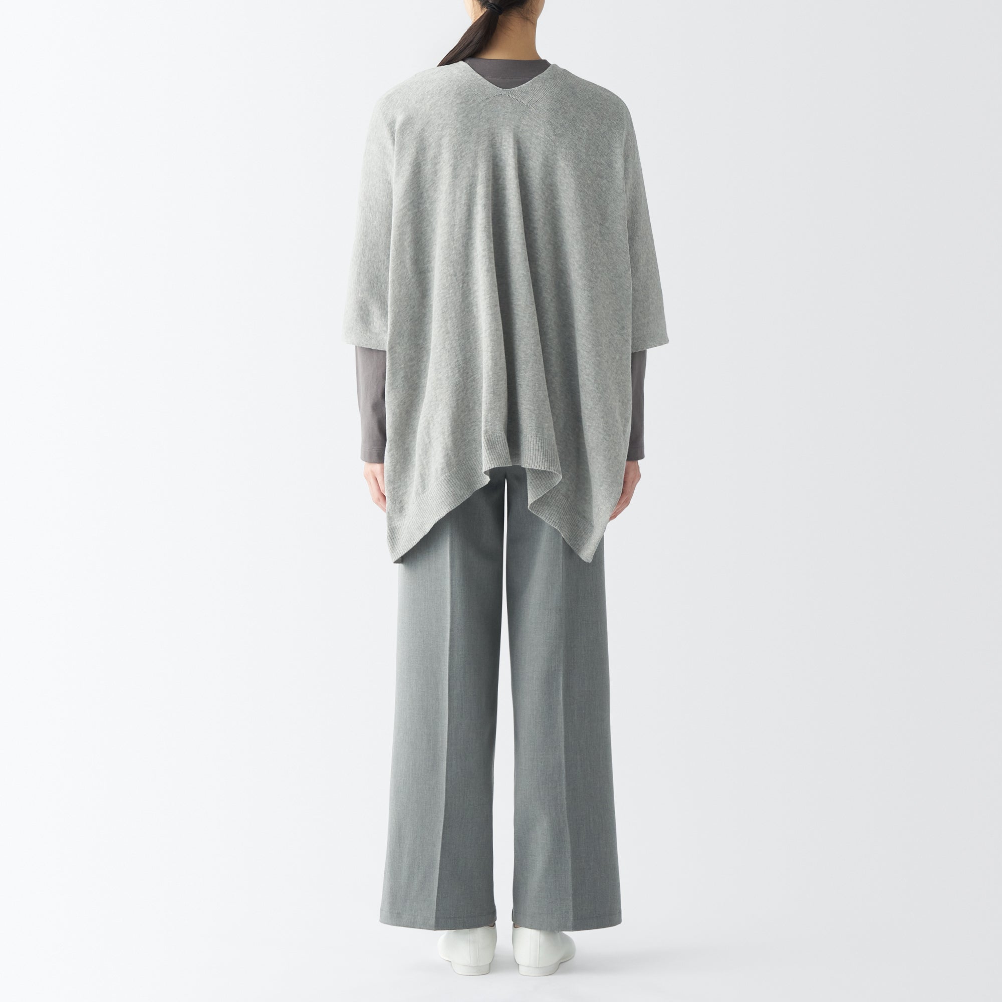 High-Twist Cotton Buttoned Bolero