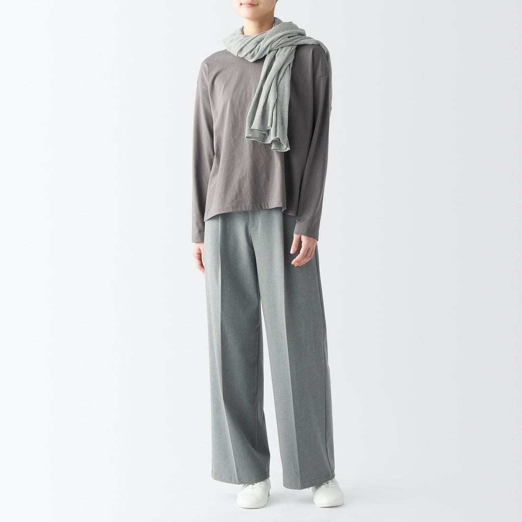 High-Twist Cotton Buttoned Bolero