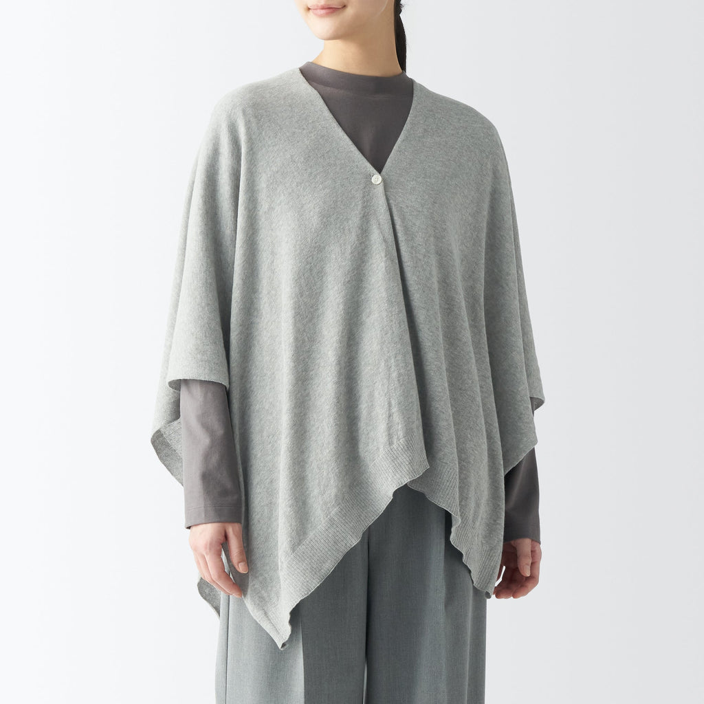High-Twist Cotton Buttoned Bolero