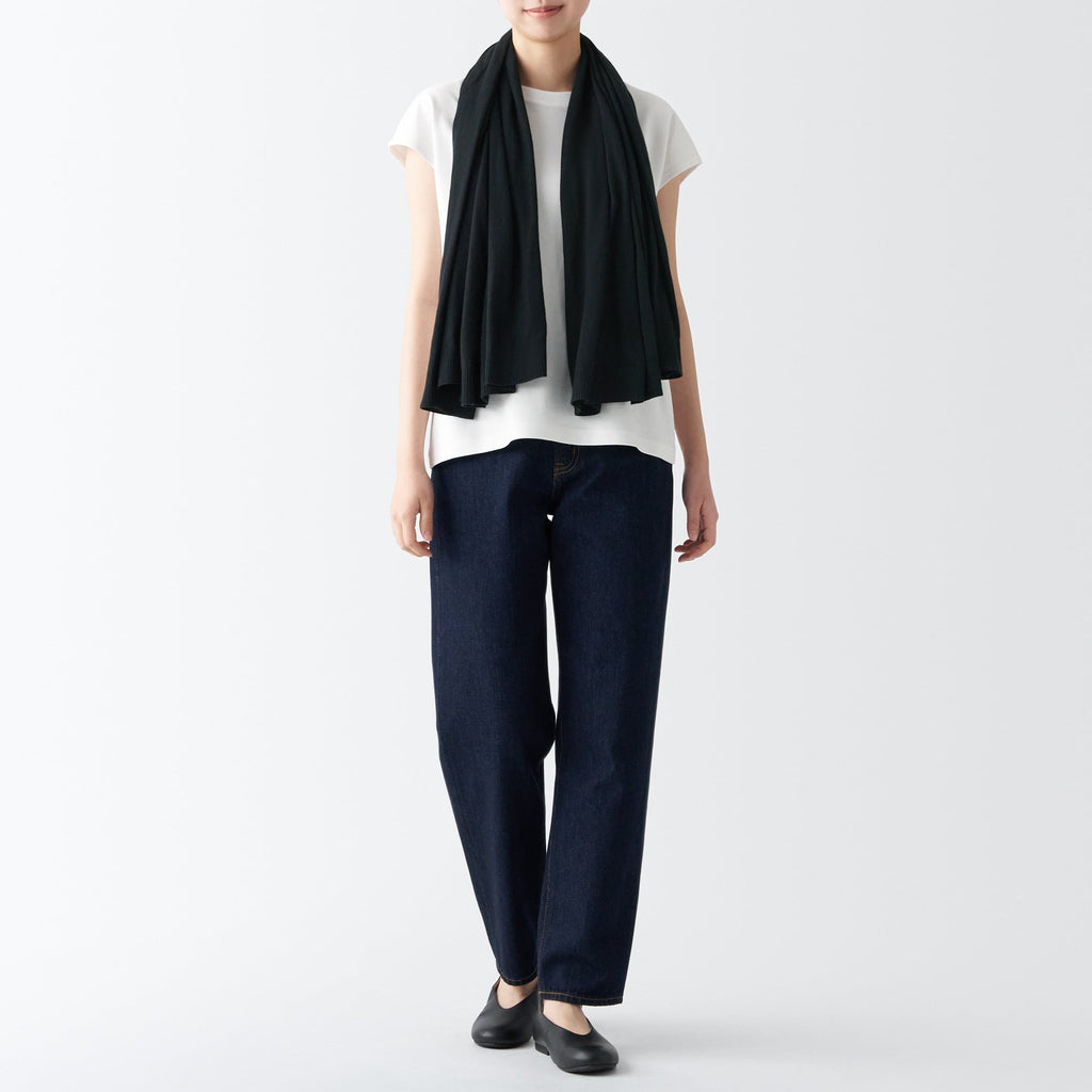 High-Twist Cotton Buttoned Bolero
