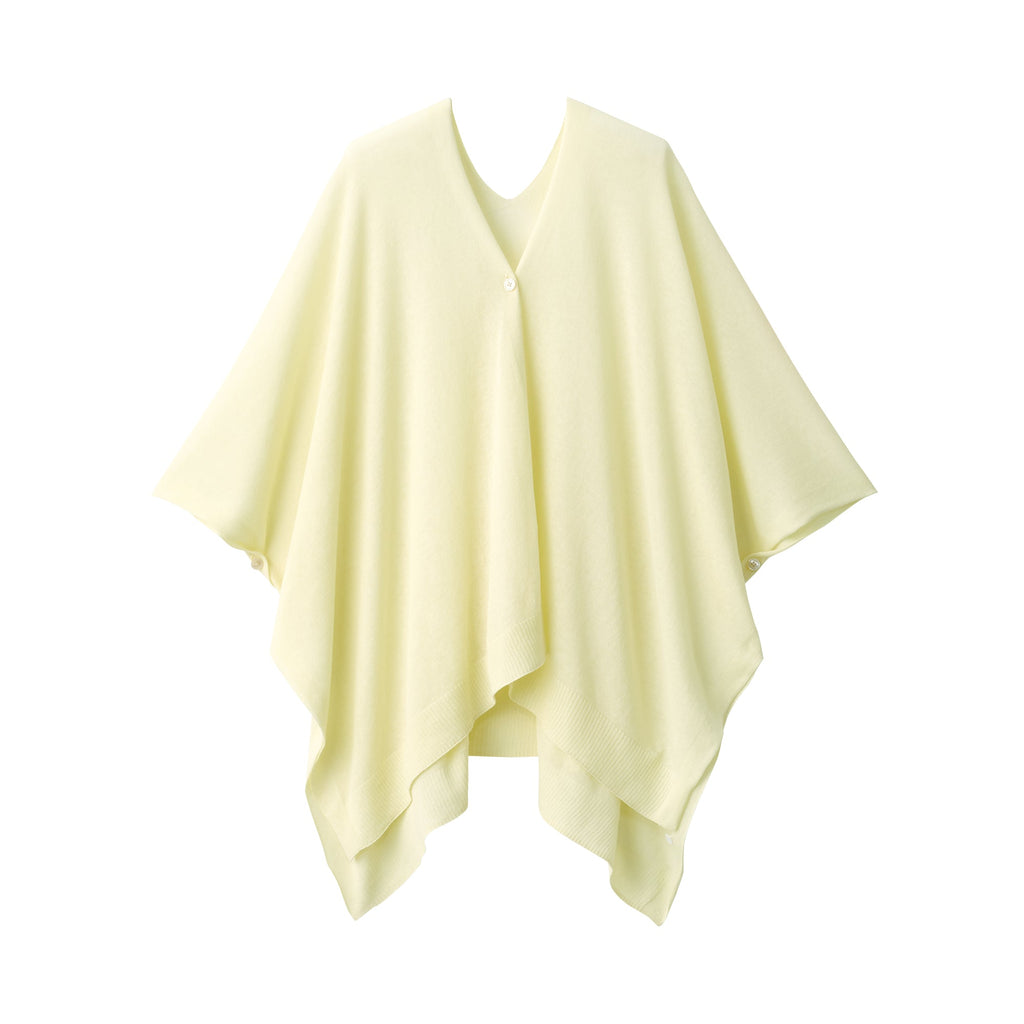 High-Twist Cotton Buttoned Bolero