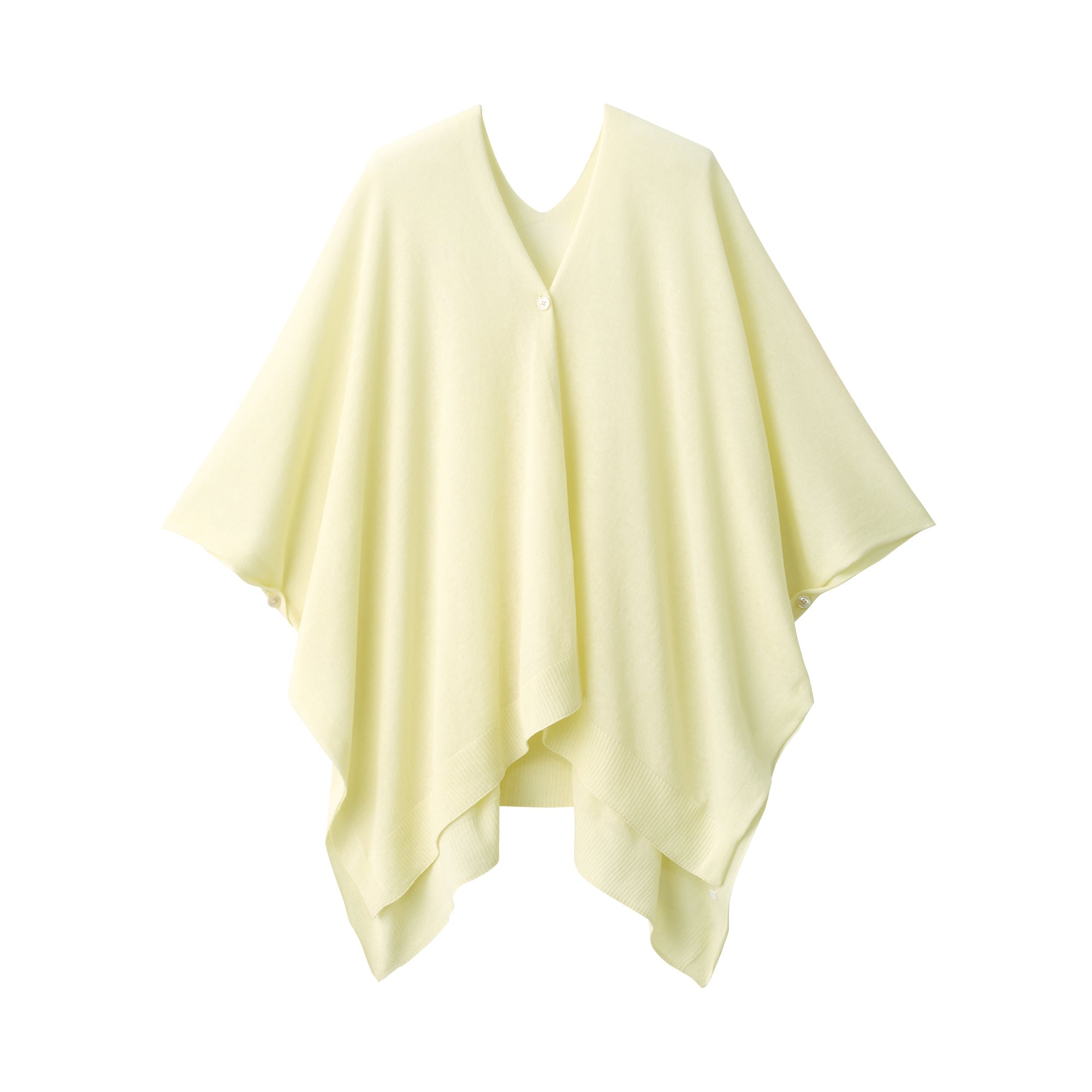 High-Twist Cotton Buttoned Bolero