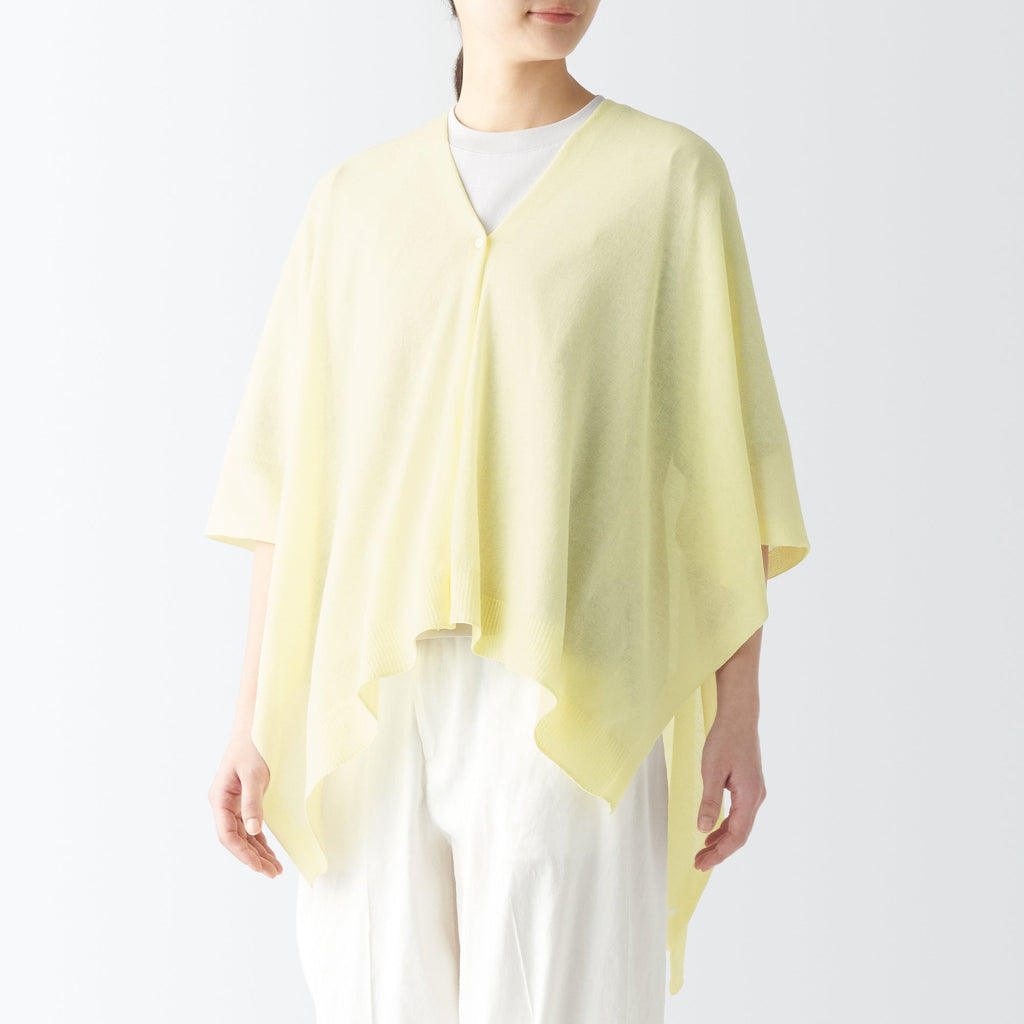High-Twist Cotton Buttoned Bolero