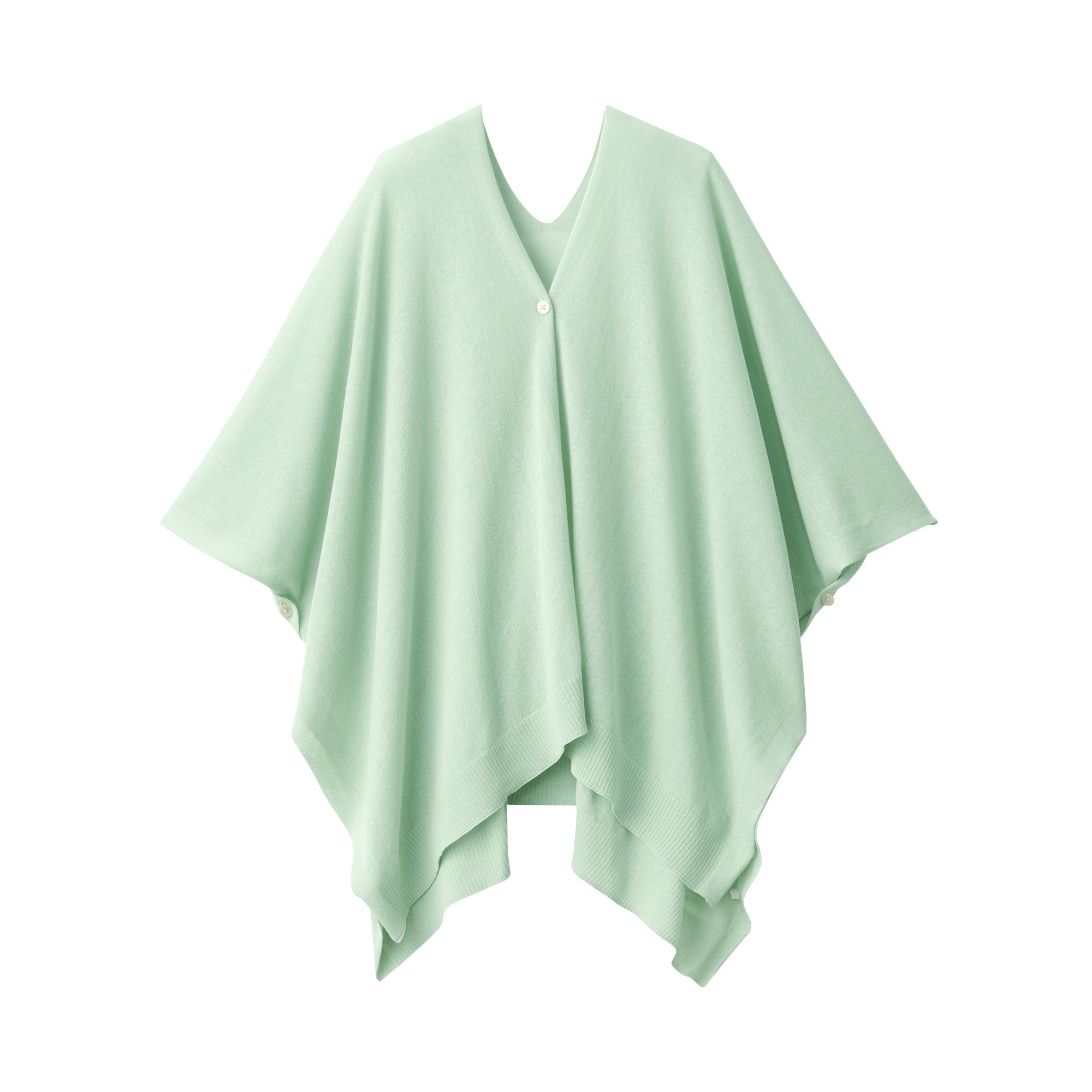 High-Twist Cotton Buttoned Bolero