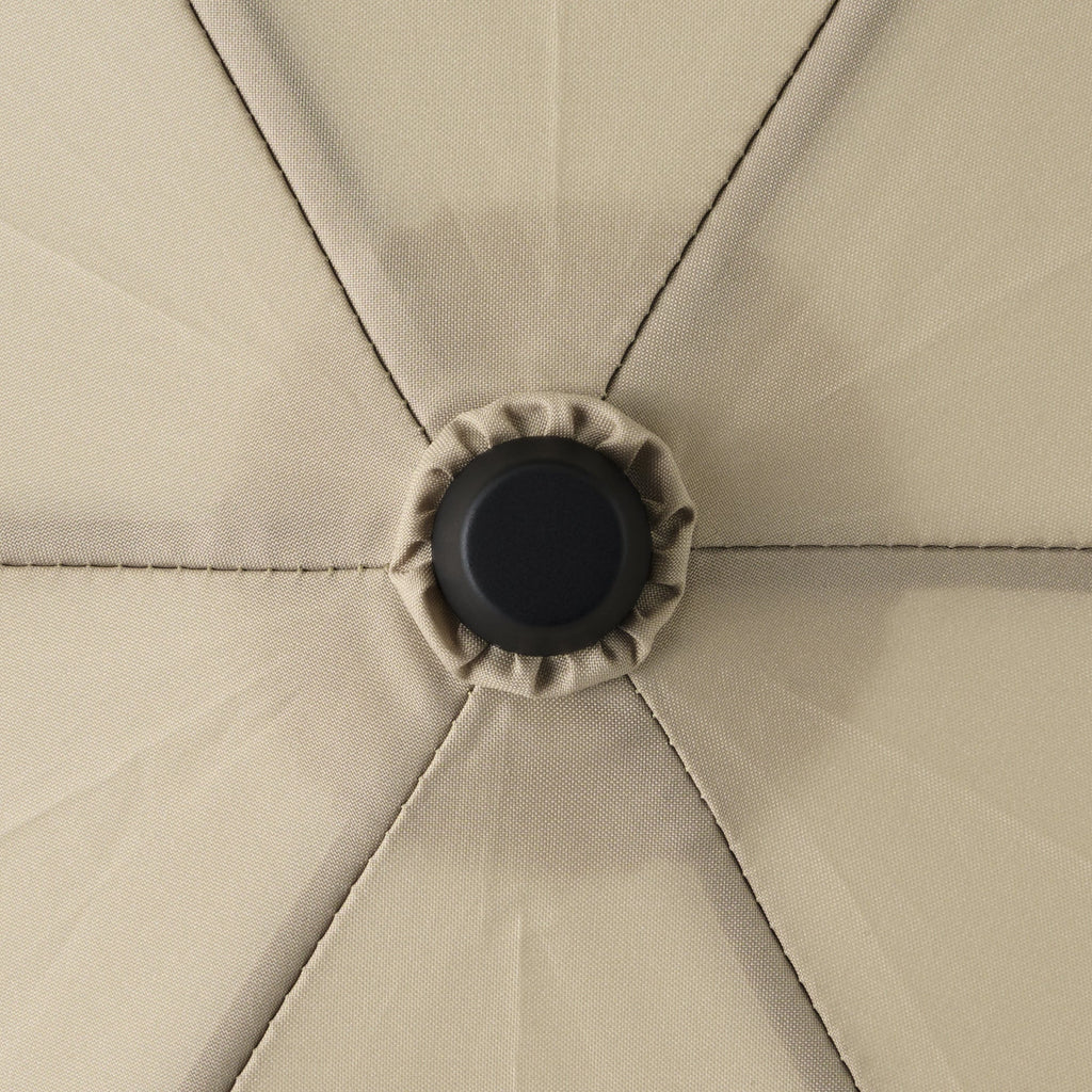 2-Way Foldable All-Weather Umbrella Beige