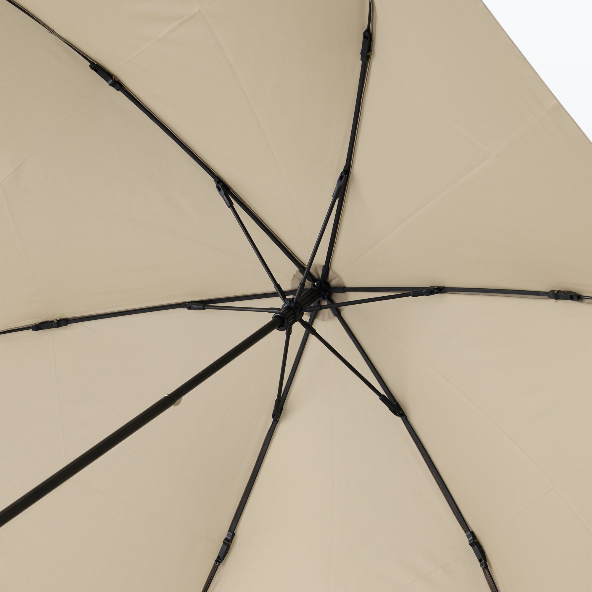 2-Way Foldable All-Weather Umbrella Beige