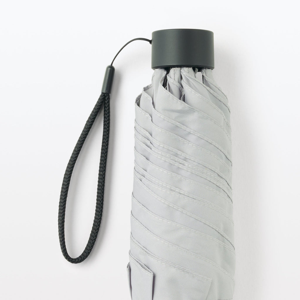 All-Weather Foldable Umbrella Light Gray
