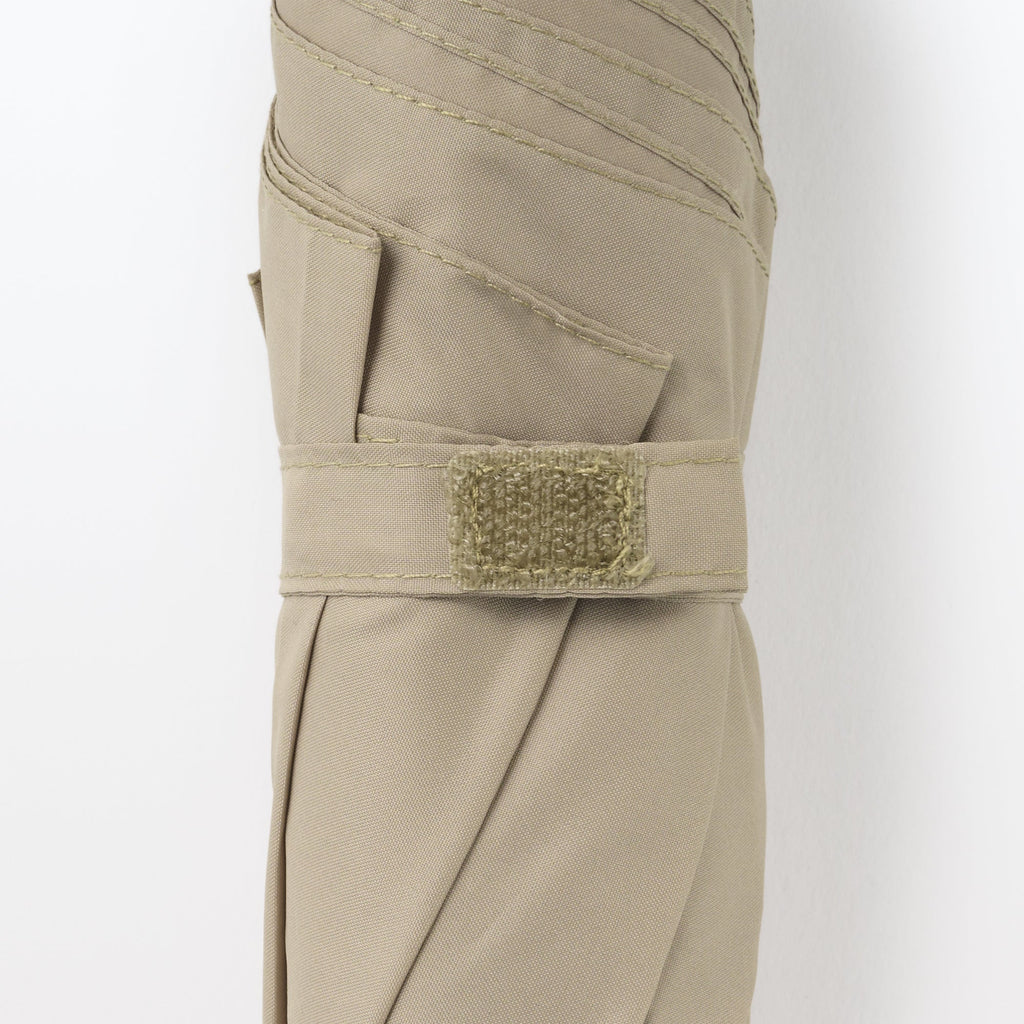 All-Weather Foldable Umbrella Beige