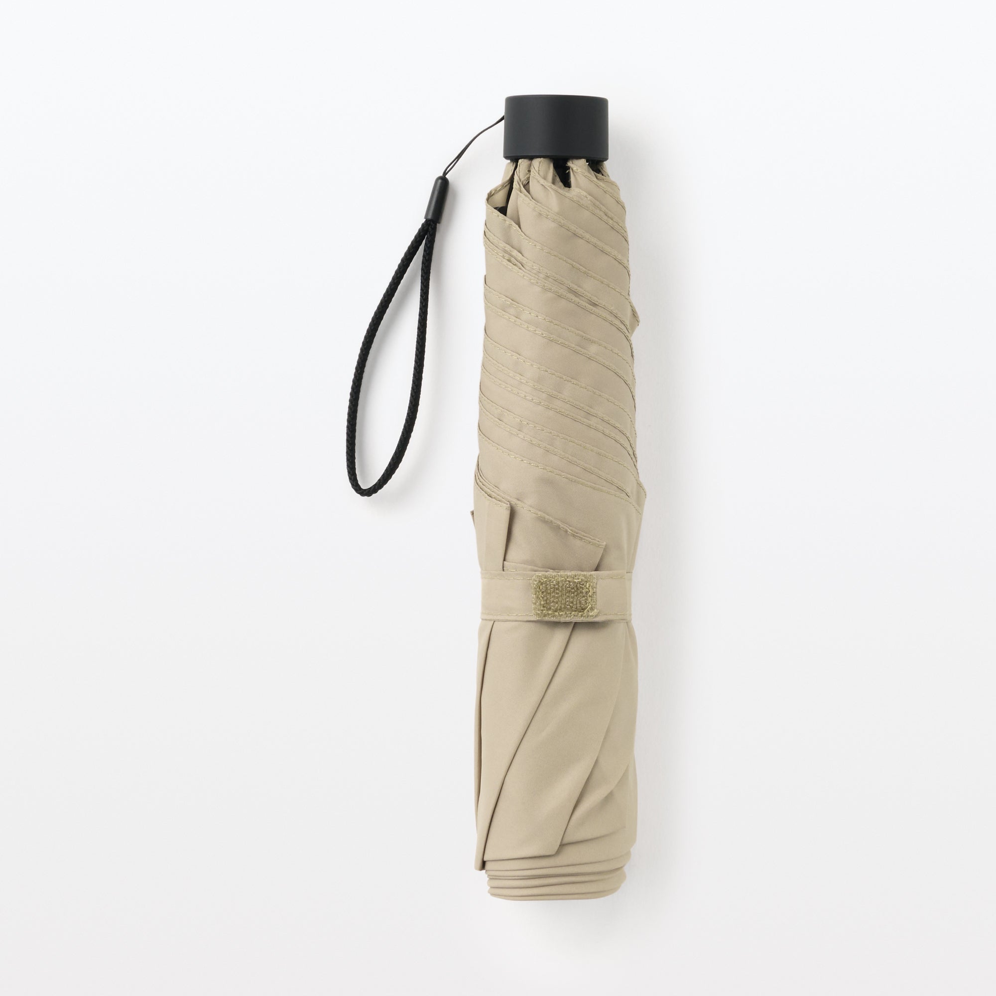 All-Weather Foldable Umbrella Beige