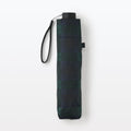 All-Weather Foldable Umbrella Dark Green Check