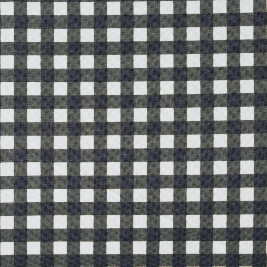 All-Weather Foldable Umbrella Black Check