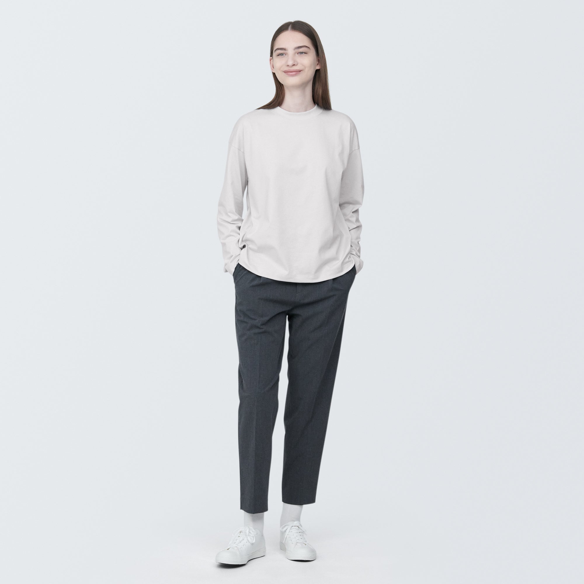 Women's Jersey Crewneck Long Sleeve T-Shirt