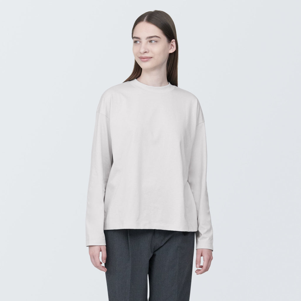 Women's Jersey Crewneck Long Sleeve T-Shirt