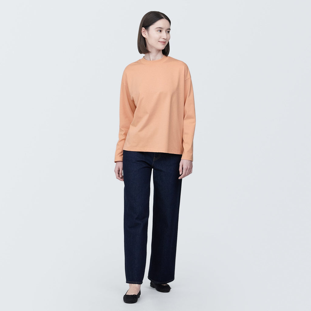 Women's Jersey Crewneck Long Sleeve T-Shirt