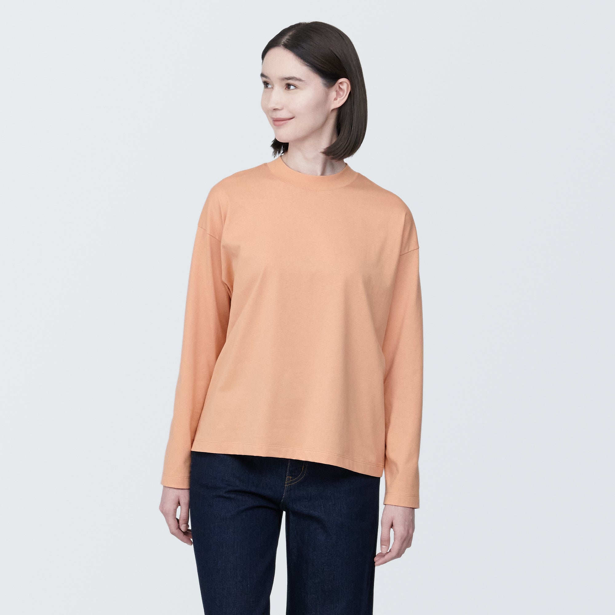 Women's Jersey Crewneck Long Sleeve T-Shirt