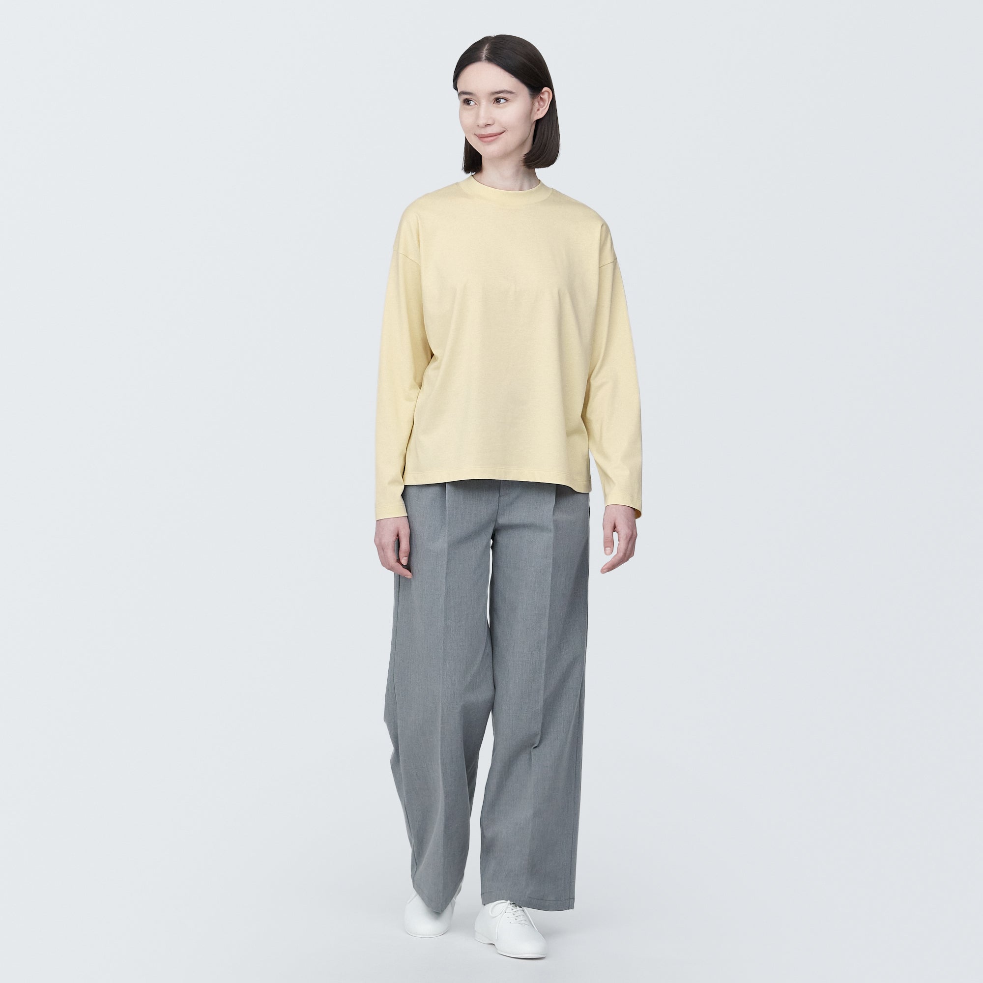 Women's Jersey Crewneck Long Sleeve T-Shirt