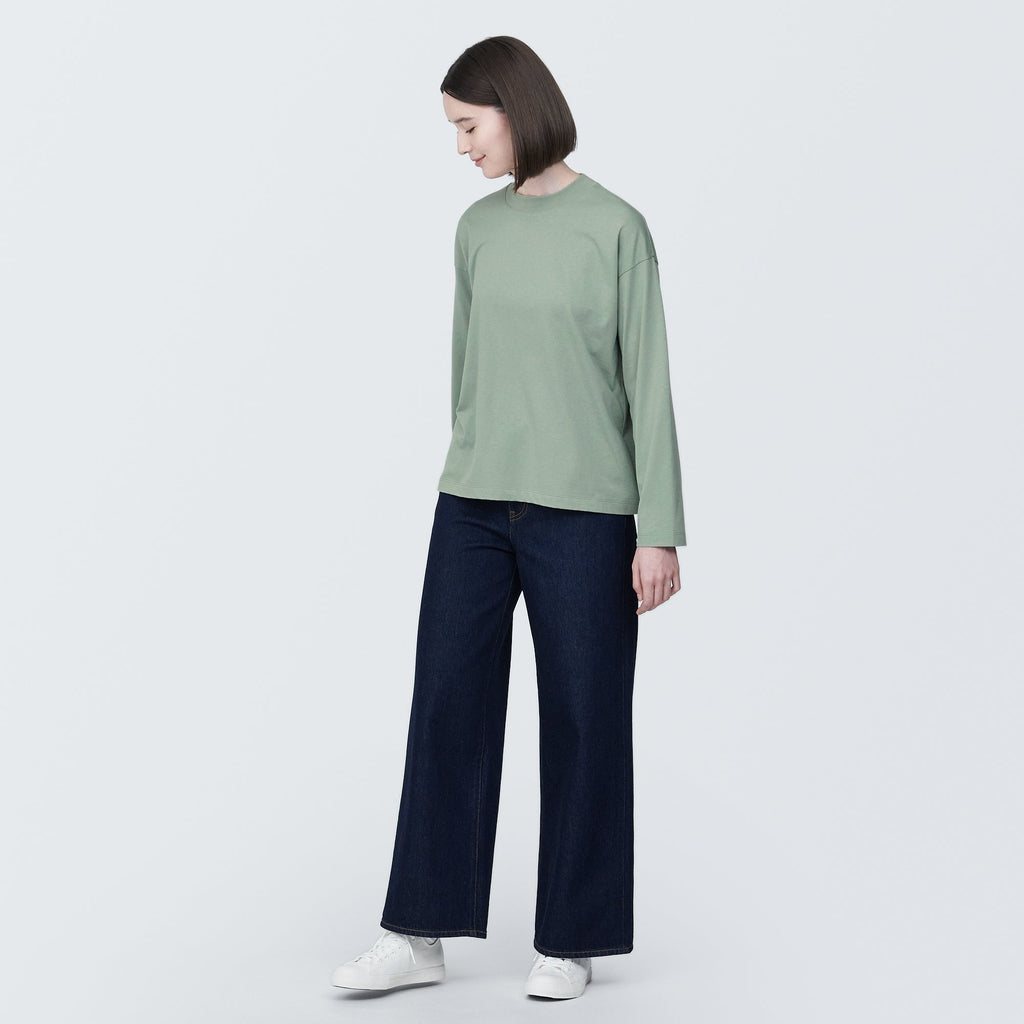 Women's Jersey Crewneck Long Sleeve T-Shirt