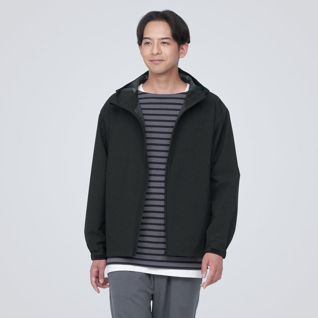Men's Water Repellent Hooded Jacket