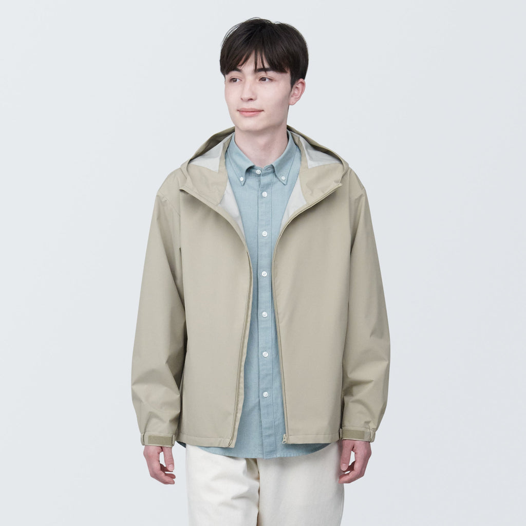 Men's Water Repellent Hooded Jacket