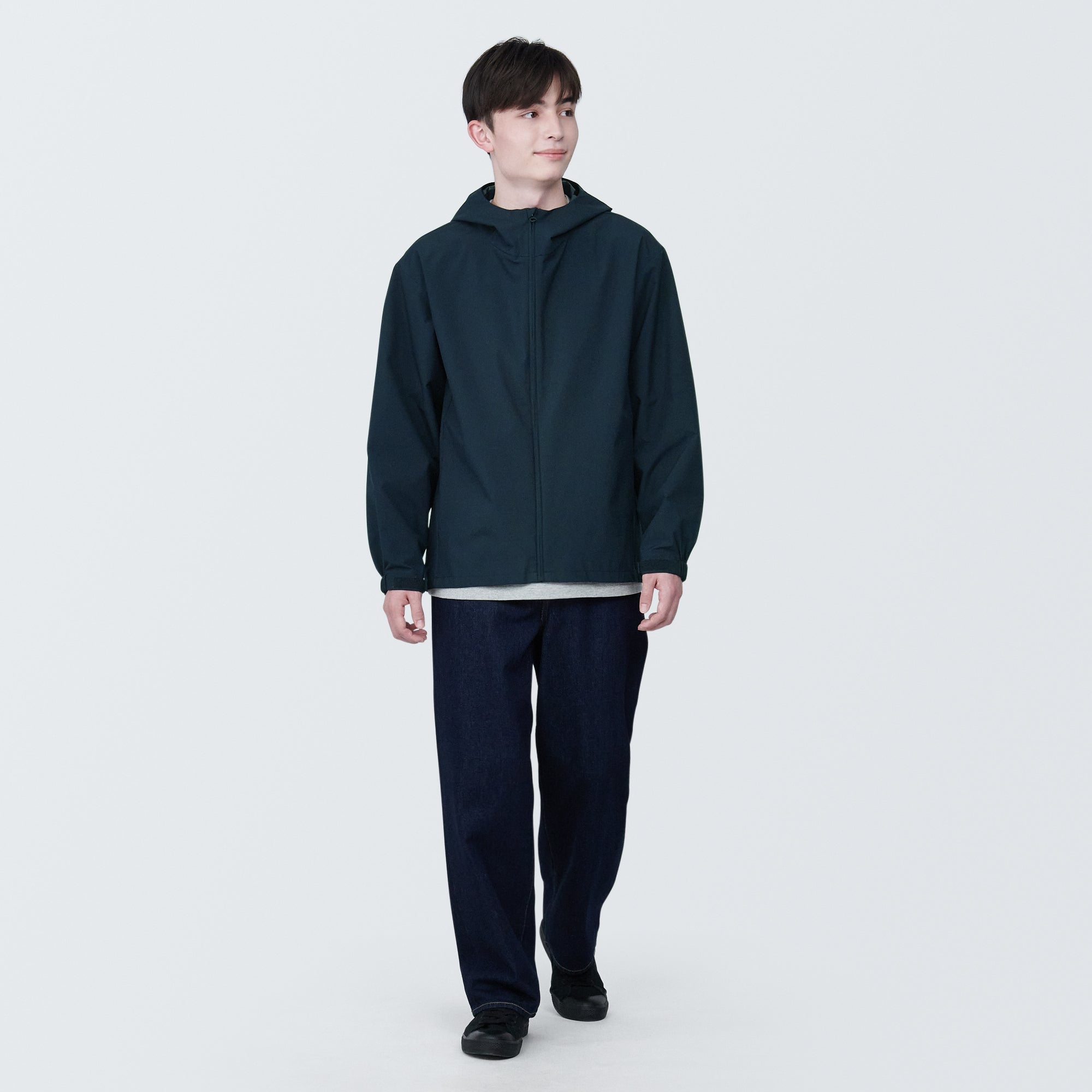 Men's Water Repellent Hooded Jacket