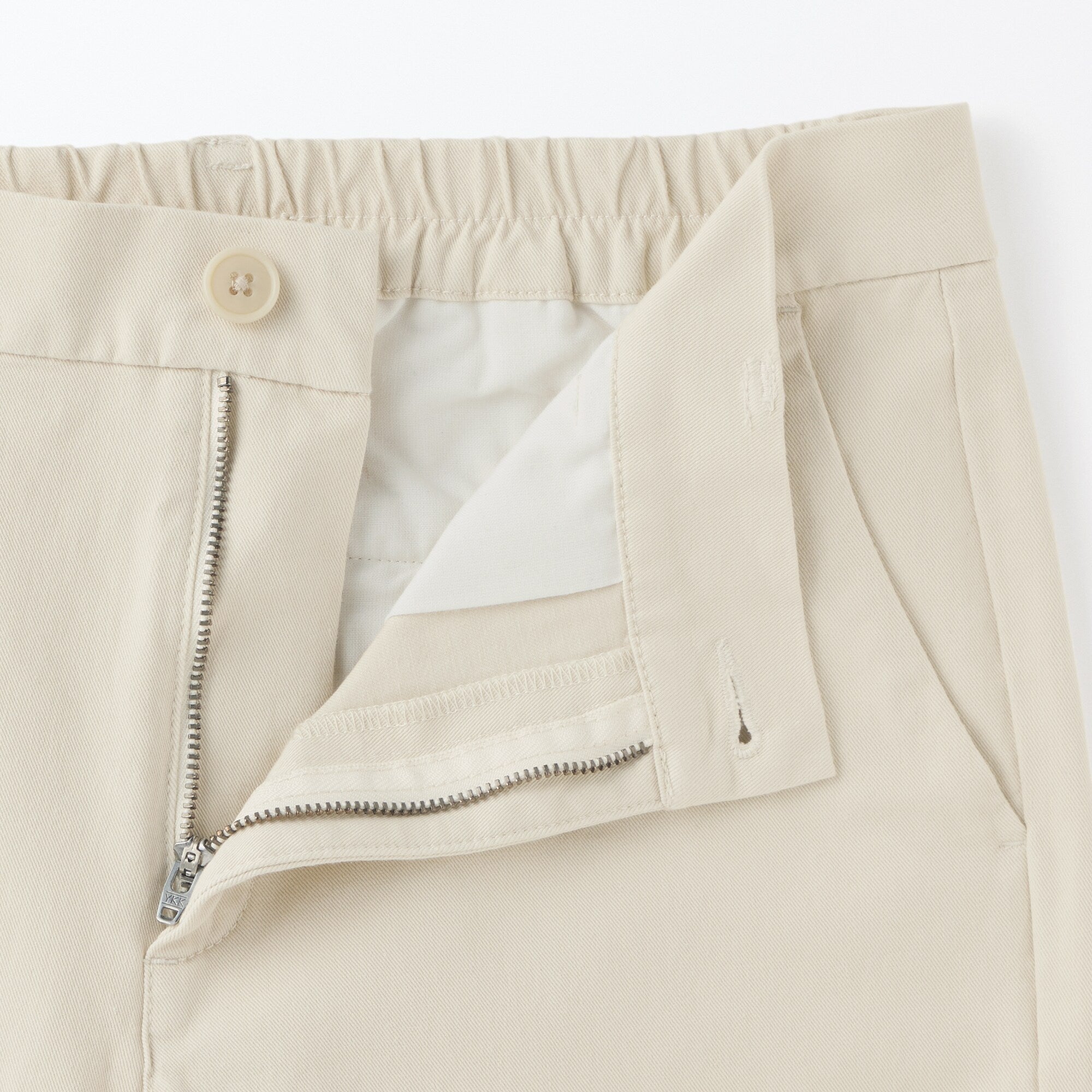 Women's 4-Way Stretch Chino Slim Tapered Pants (L 32inch / 80cm)