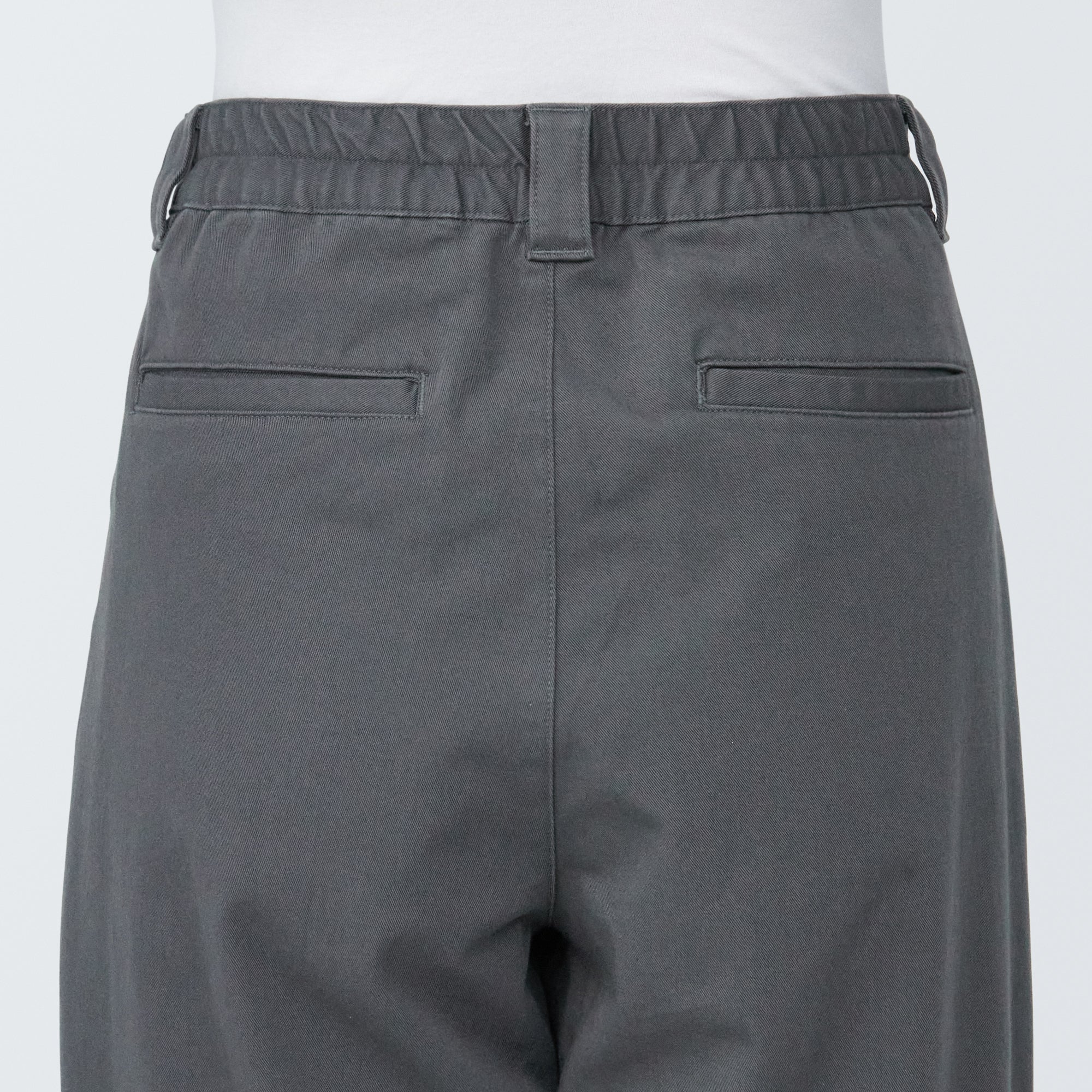 Pleated Wide Chino Pants