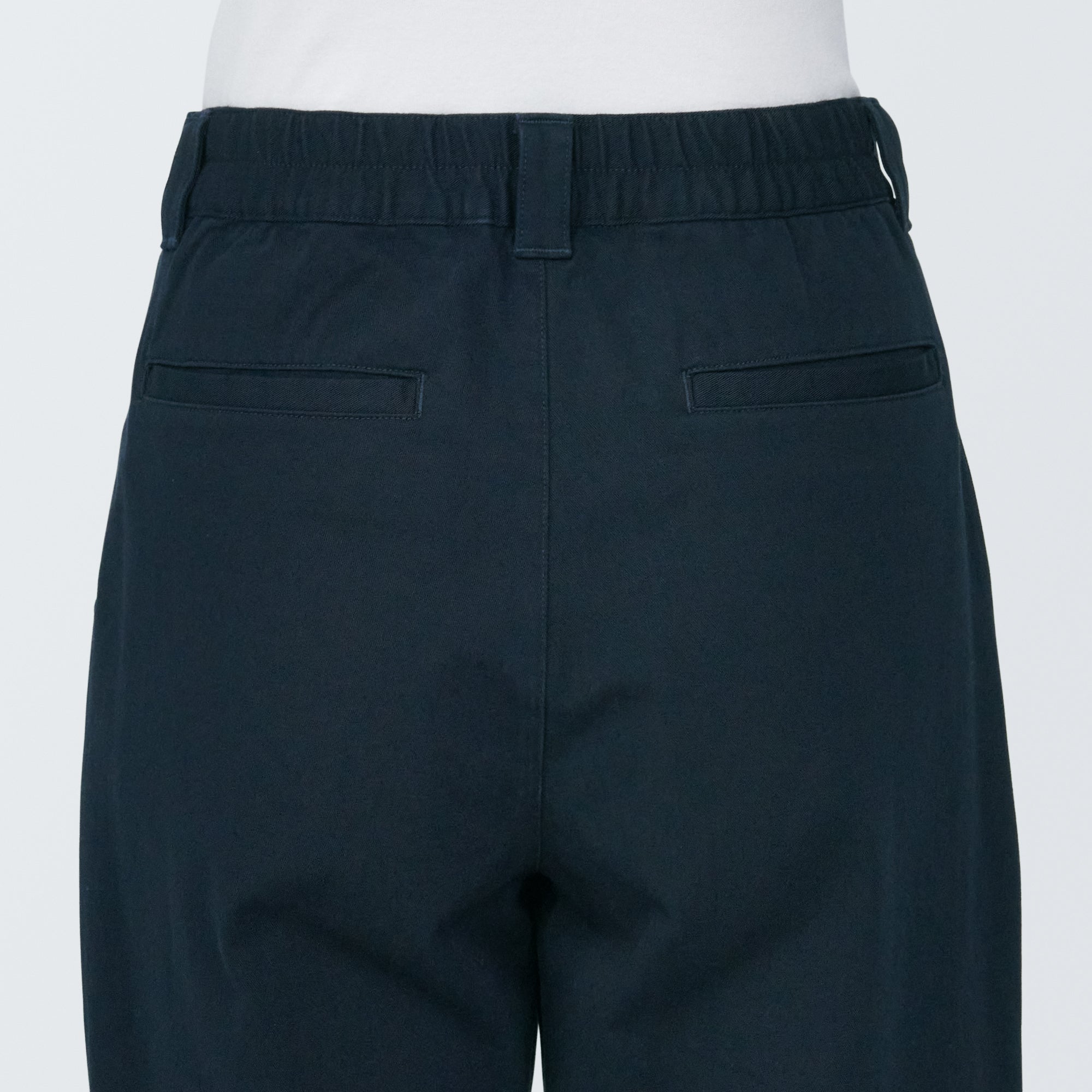 Pleated Wide Chino Pants