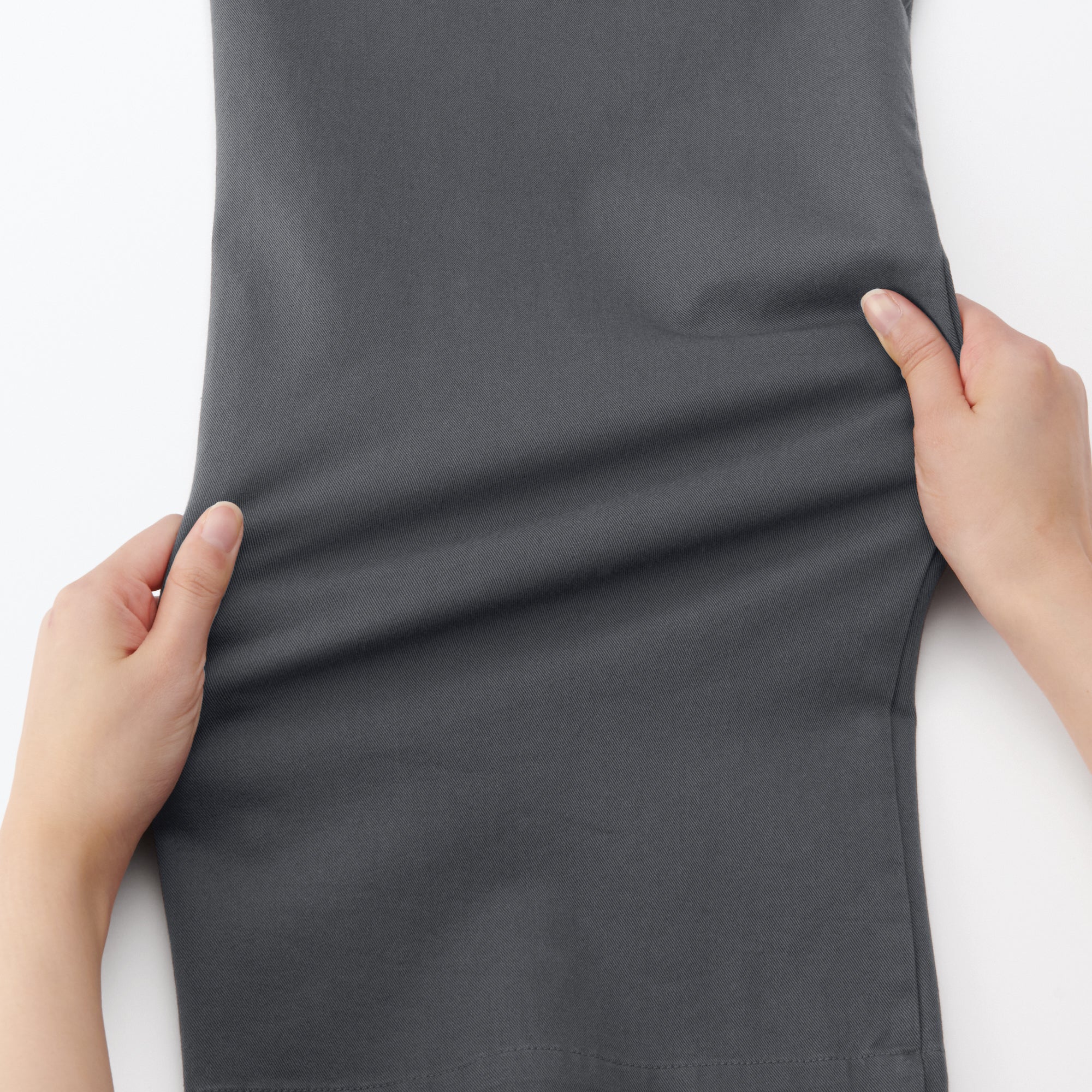 Pleated Wide Chino Pants