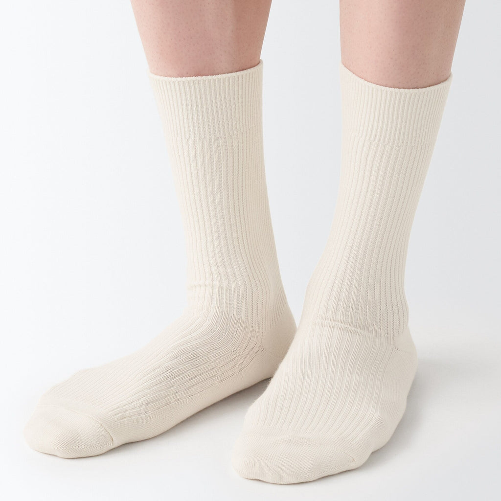 Right Angle Ribbed Socks
