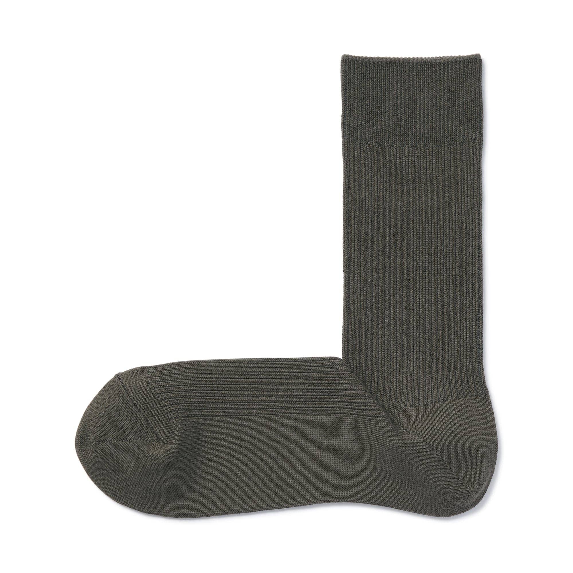 Right Angle Ribbed Socks