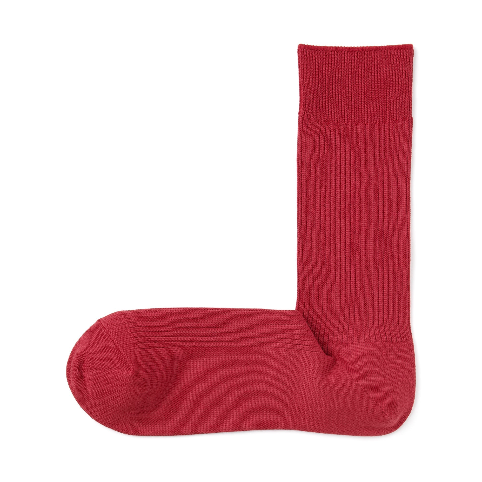 Right Angle Ribbed Socks