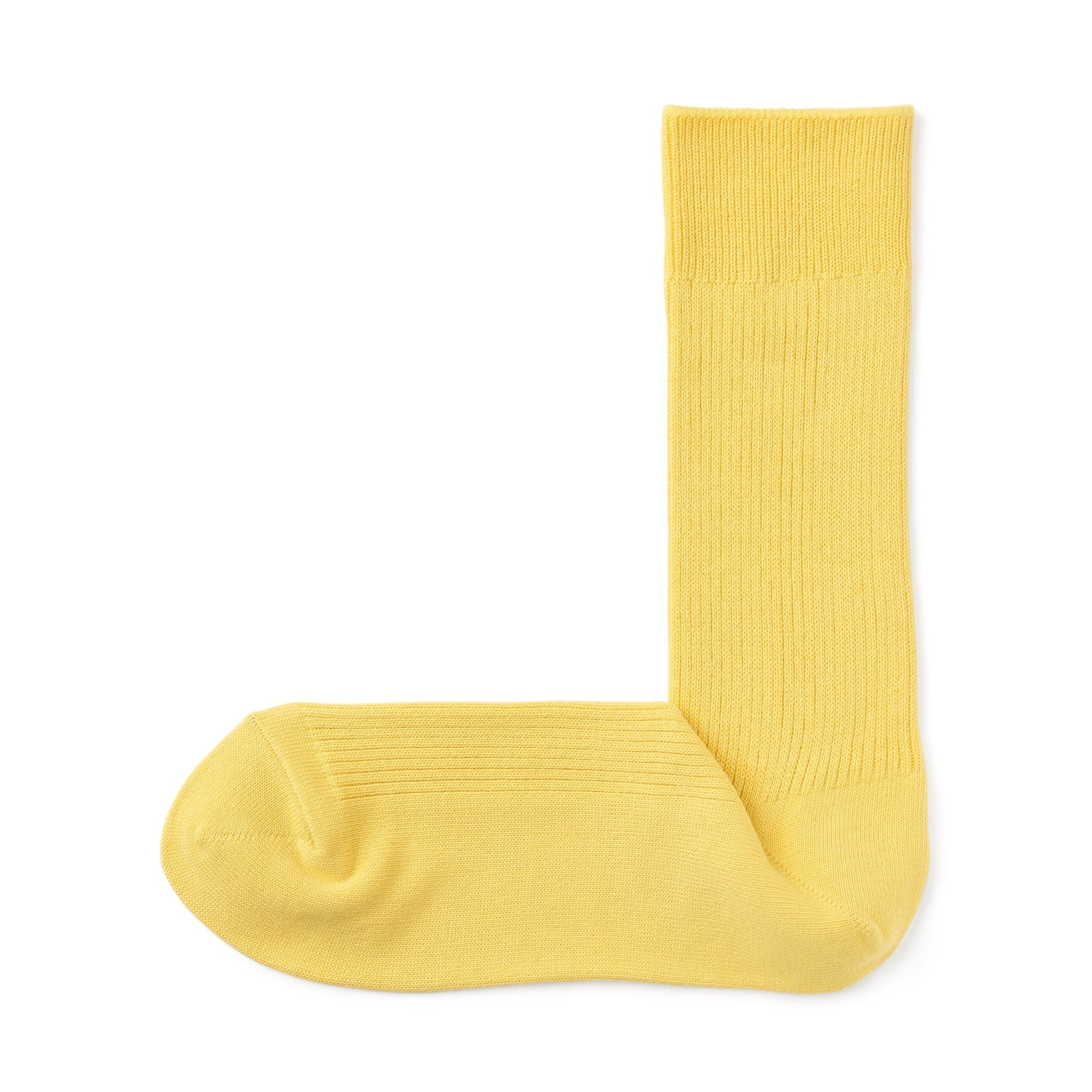 Right Angle Ribbed Socks