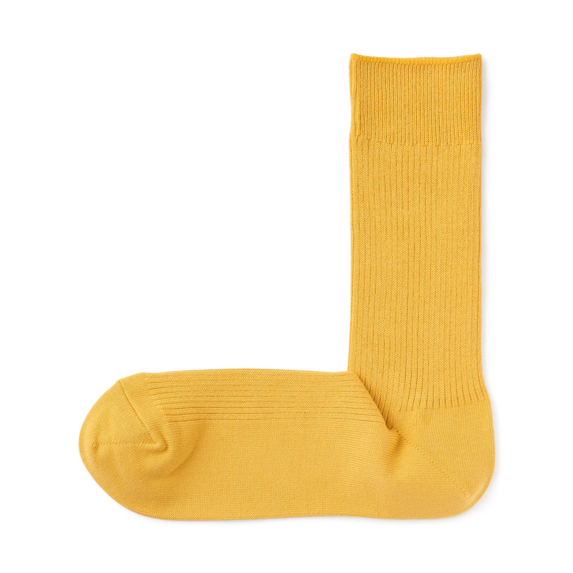 Right Angle Ribbed Socks