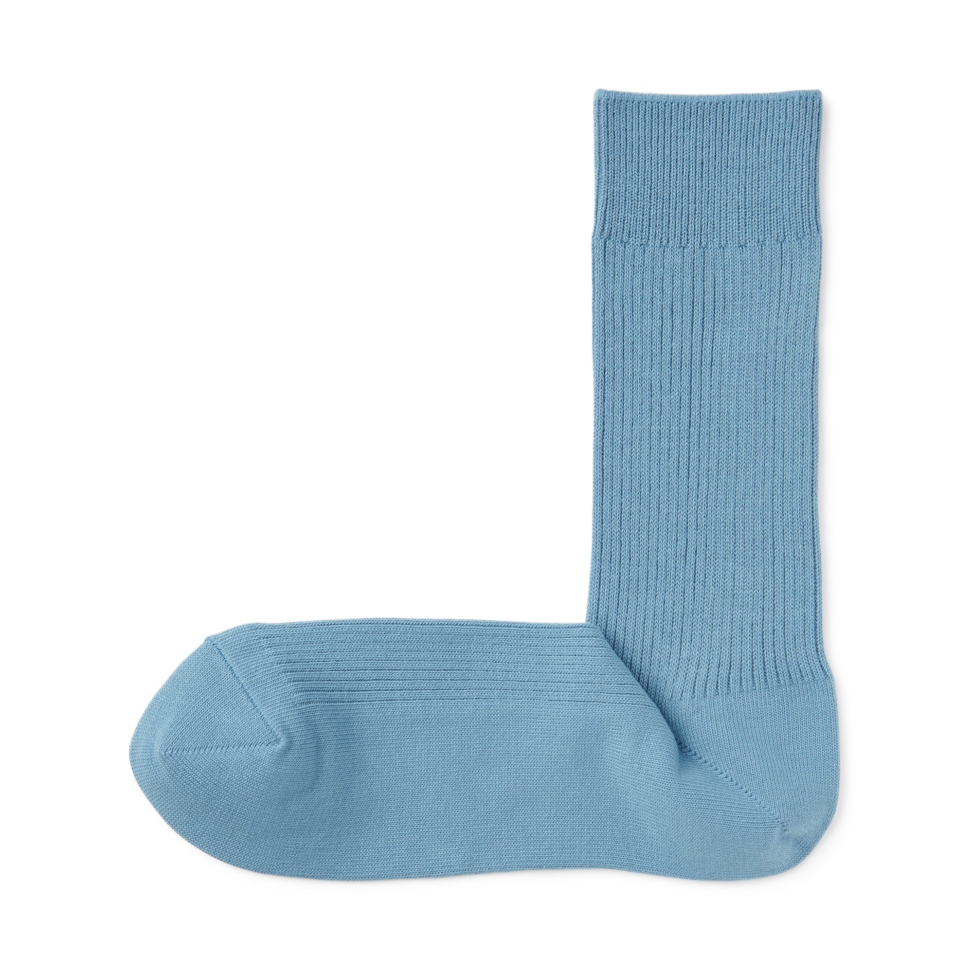 Right Angle Ribbed Socks