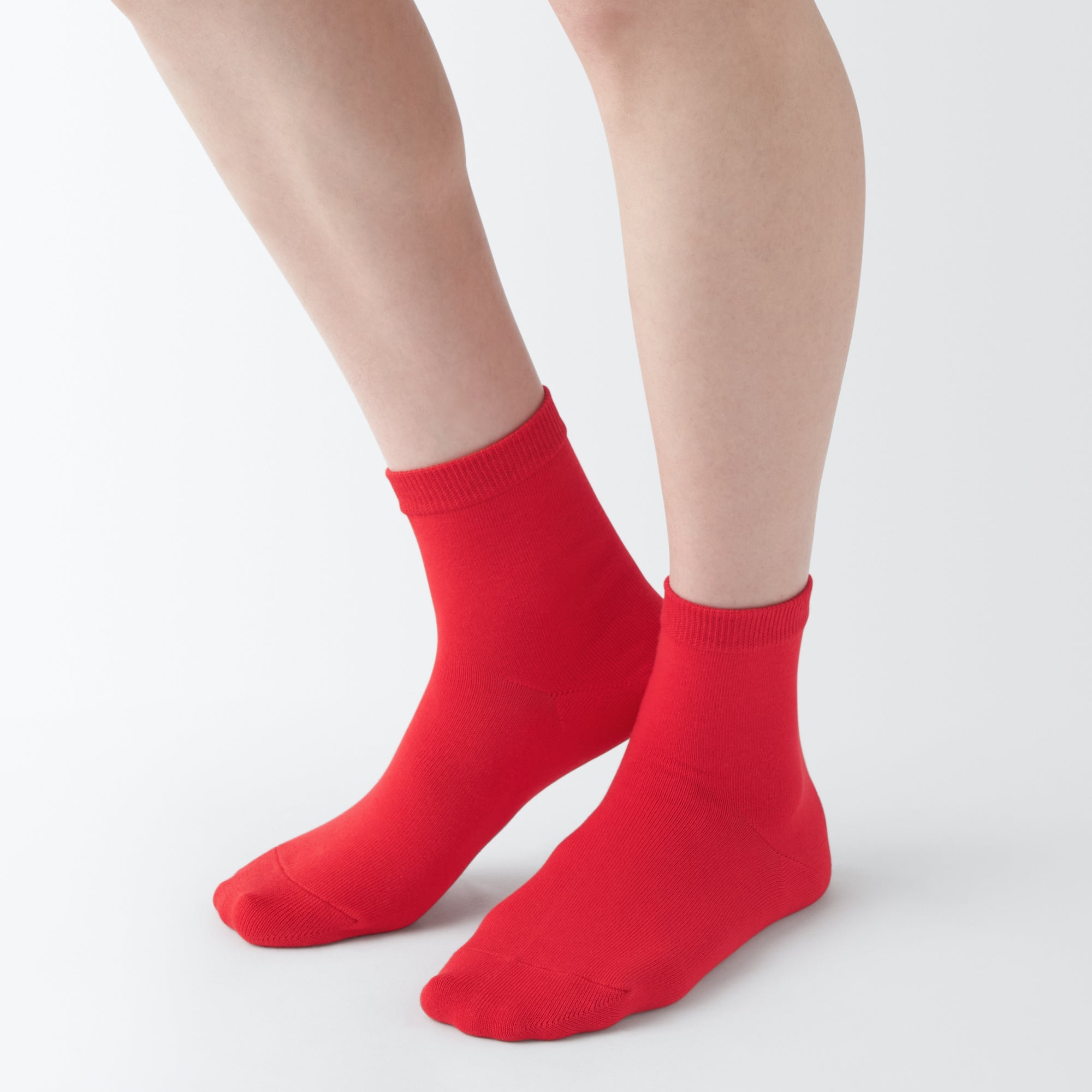 Right Angle 3 Layer Loose Top Short Socks