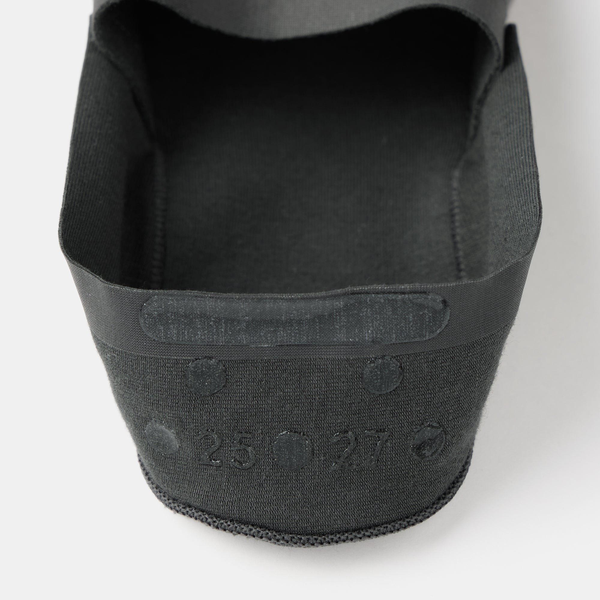 Seamless Toe High Cut No-Show Socks with Heel Grip