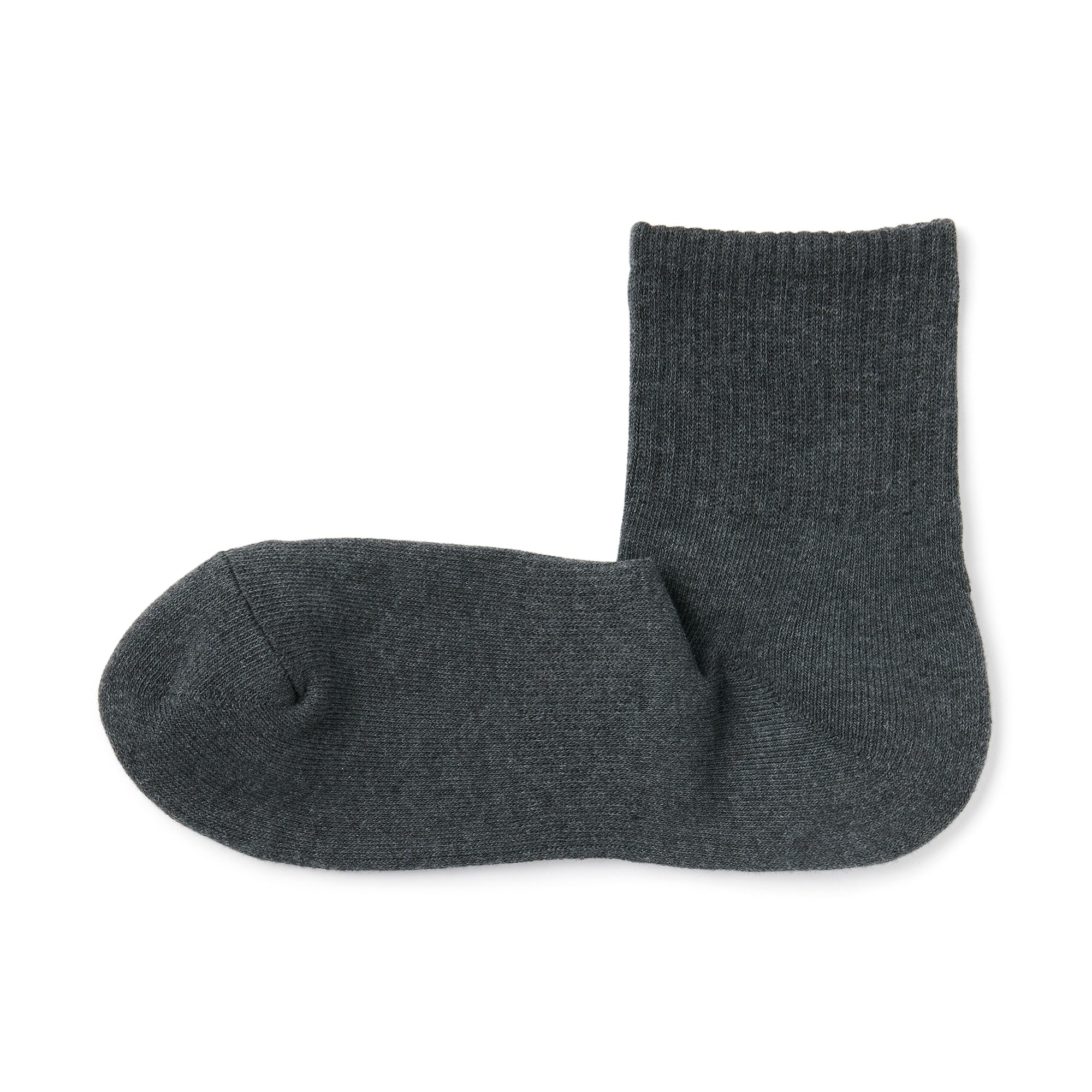 Right Angle Pile Short Socks