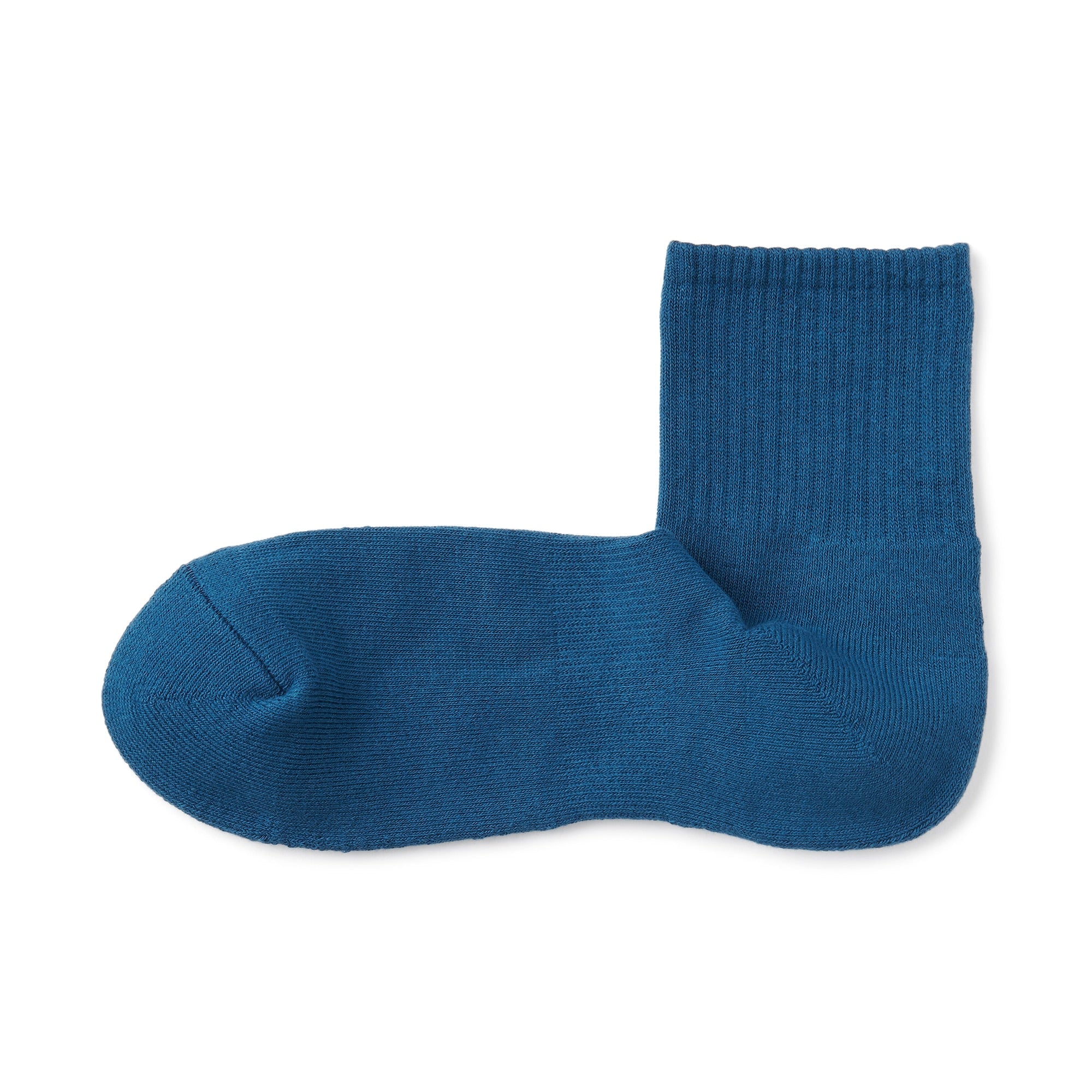 Right Angle Pile Short Socks