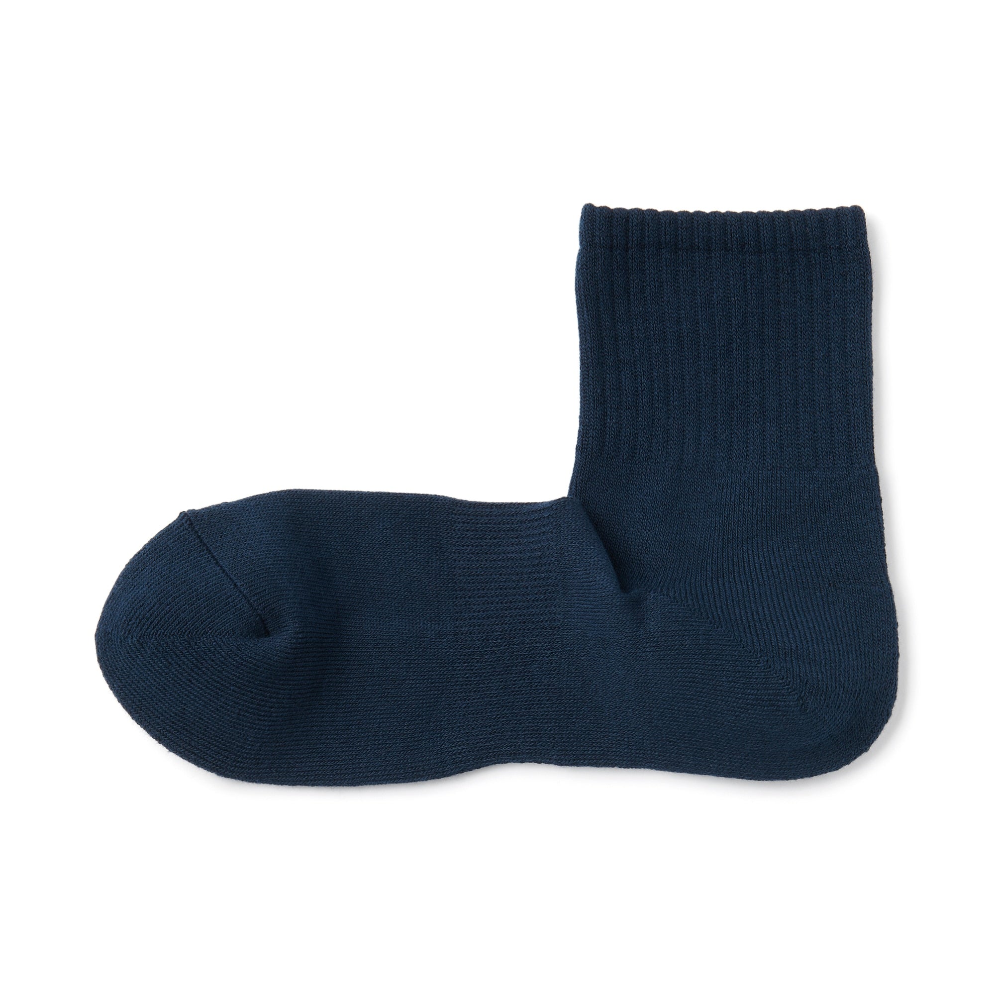 Right Angle Pile Short Socks